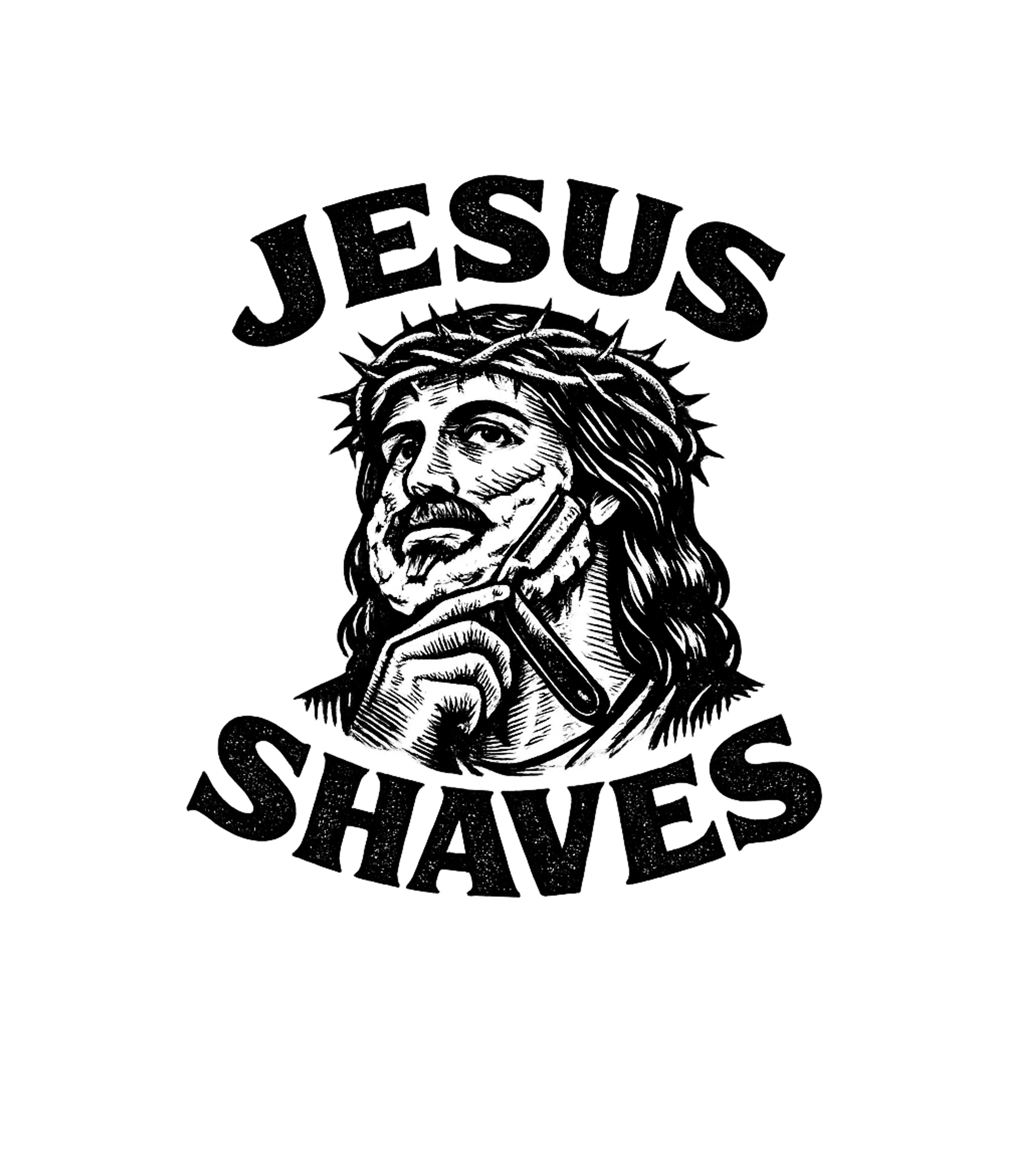 Jesus Shaves Humor Church Humor Hooded Sweatshirt featuring Embrace clever religious humor with this graphic tee featuri – designed by Geoff Brown @ SunFrog Jesus Shaves Humor Church Humor Hooded Sweatshirt featuring Embrace clever religious humor with this graphic tee featuri – designed by Geoff Brown @ SunFrog