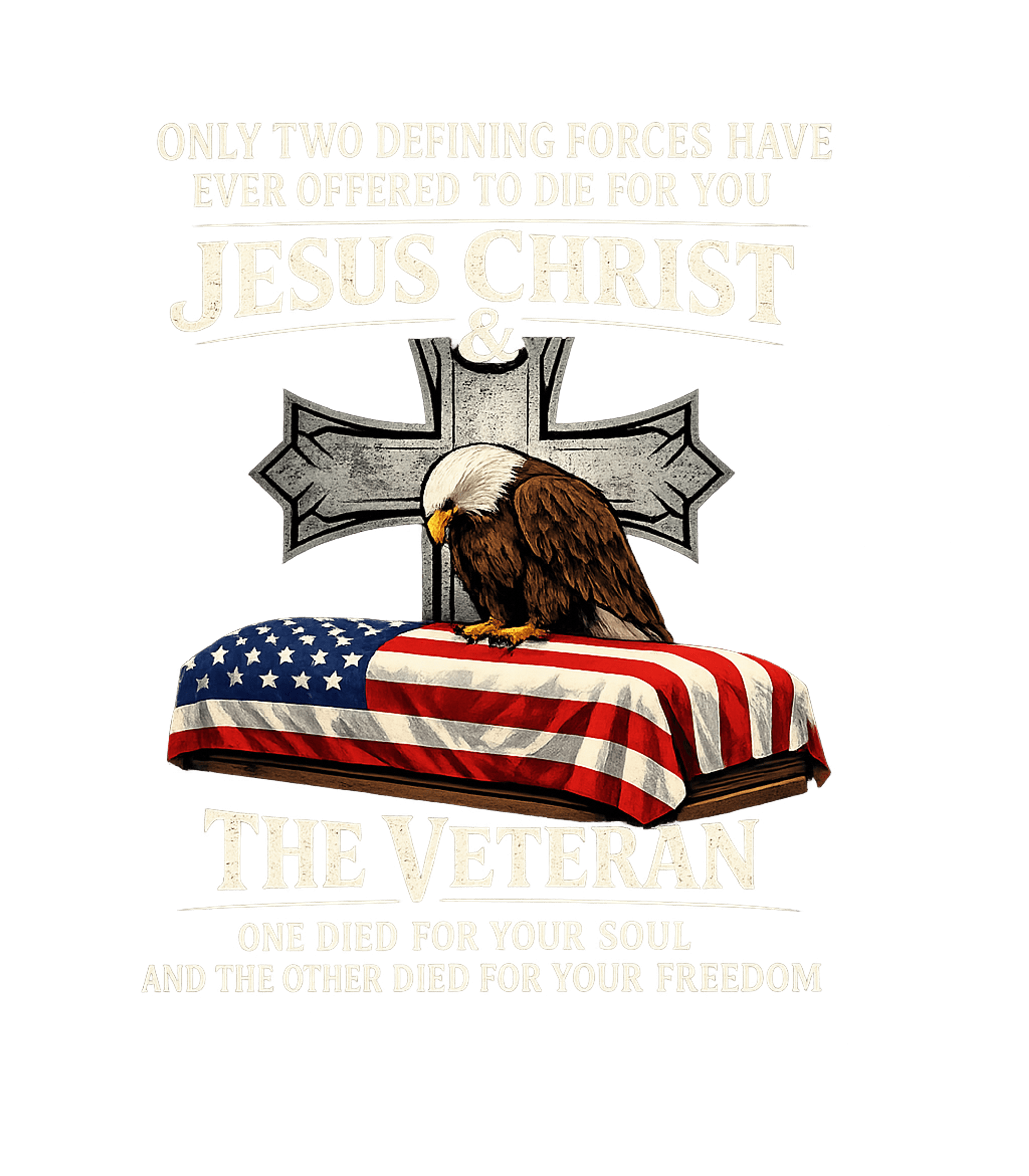 Jesus & The Veteran Veterans Premium T-Shirt featuring This powerful t-shirt artwork honors the ultimate sacrifices – designed by Geoff Brown @ SunFrog Jesus & The Veteran Veterans Premium T-Shirt featuring This powerful t-shirt artwork honors the ultimate sacrifices – designed by Geoff Brown @ SunFrog
