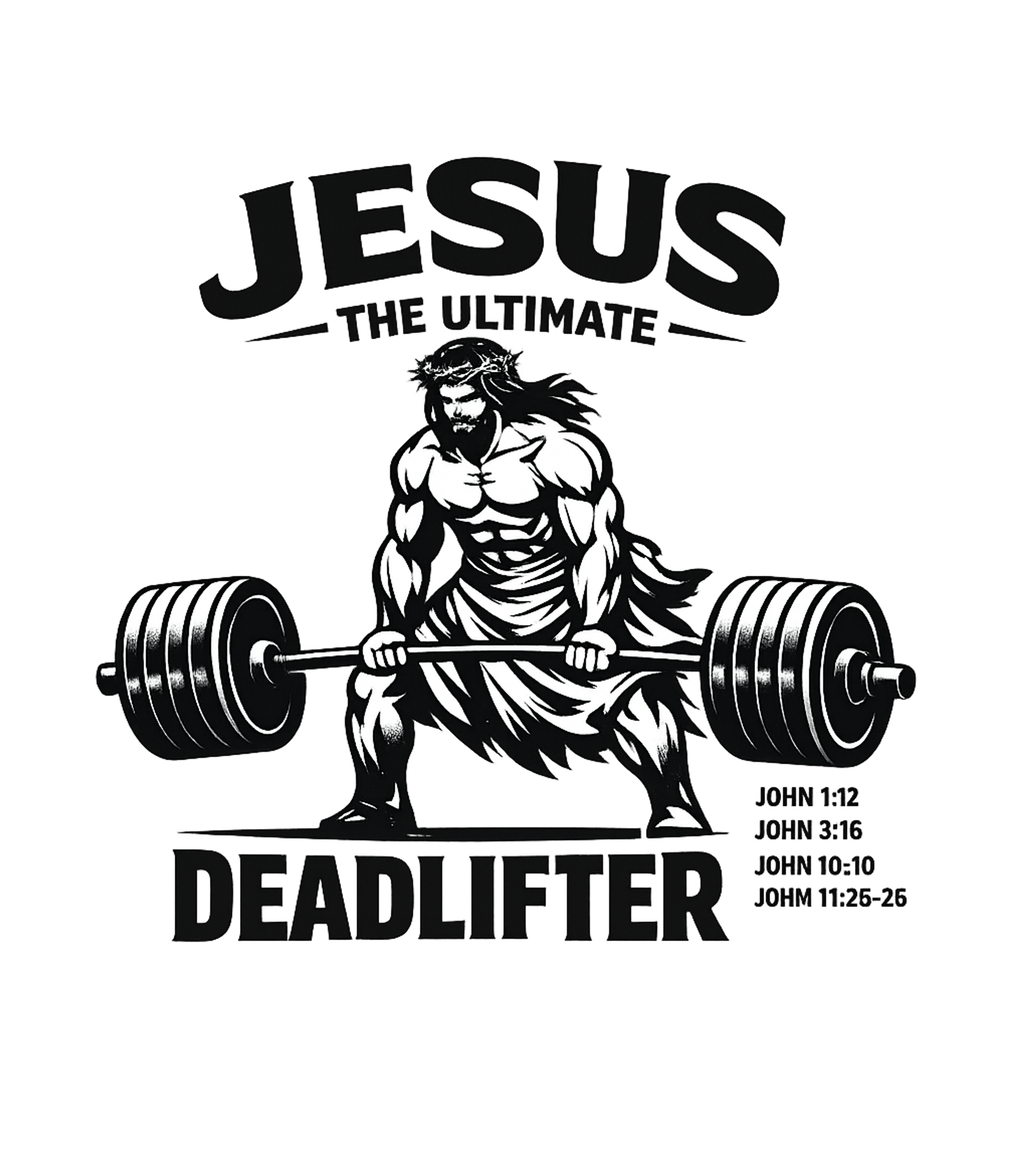 Jesus Ultimate Deadlifter Christian Faith Hooded Sweatshirt featuring Show your faith and passion for fitness with this bold graph – designed by Geoff Brown @ SunFrog Jesus Ultimate Deadlifter Christian Faith Hooded Sweatshirt featuring Show your faith and passion for fitness with this bold graph – designed by Geoff Brown @ SunFrog