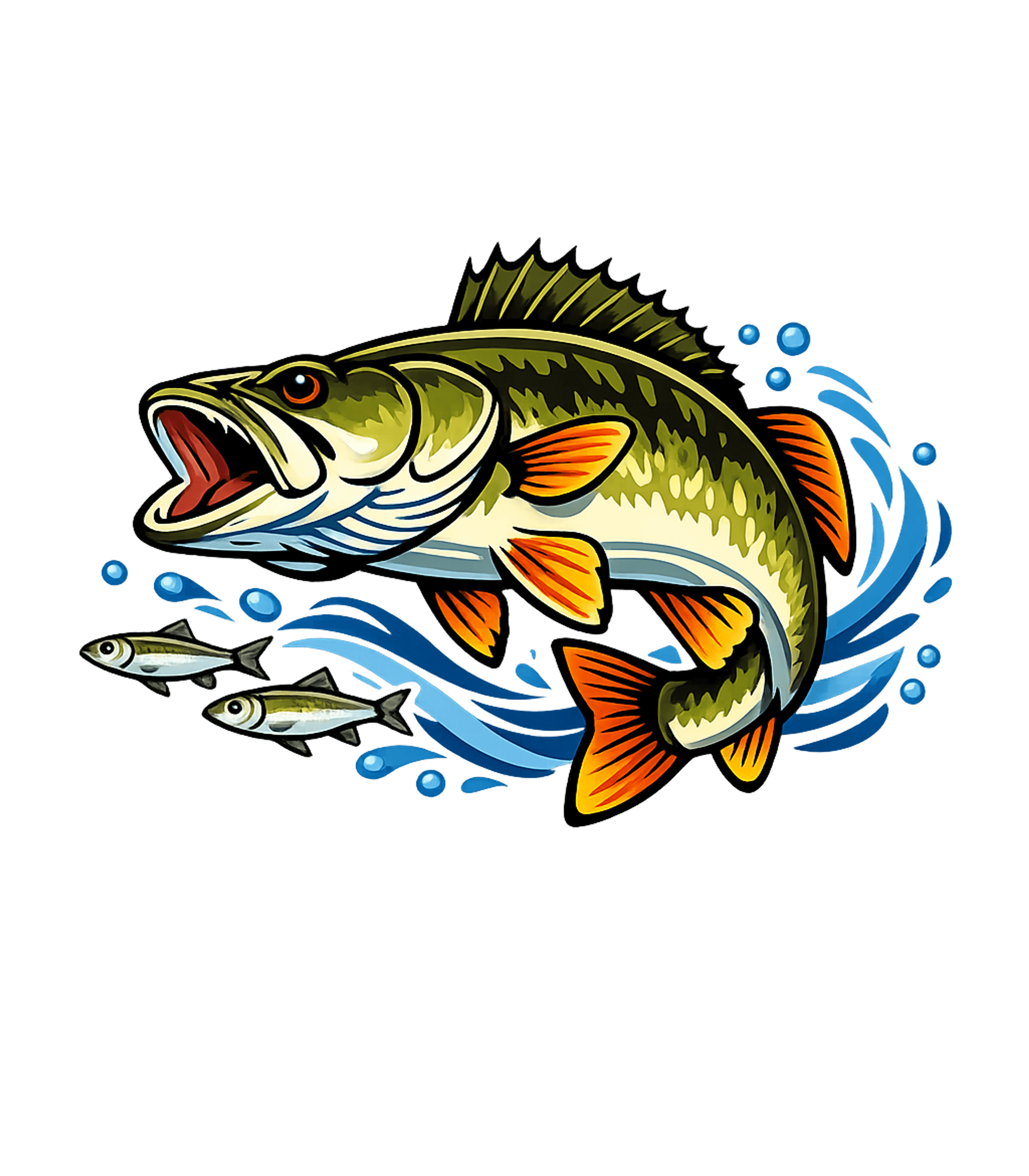 Jumping Bass Fishing Fishing Hooded Sweatshirt featuring This vibrant graphic showcases a powerful bass fish mid-leap – designed by Geoff Brown @ SunFrog Jumping Bass Fishing Fishing Hooded Sweatshirt featuring This vibrant graphic showcases a powerful bass fish mid-leap – designed by Geoff Brown @ SunFrog