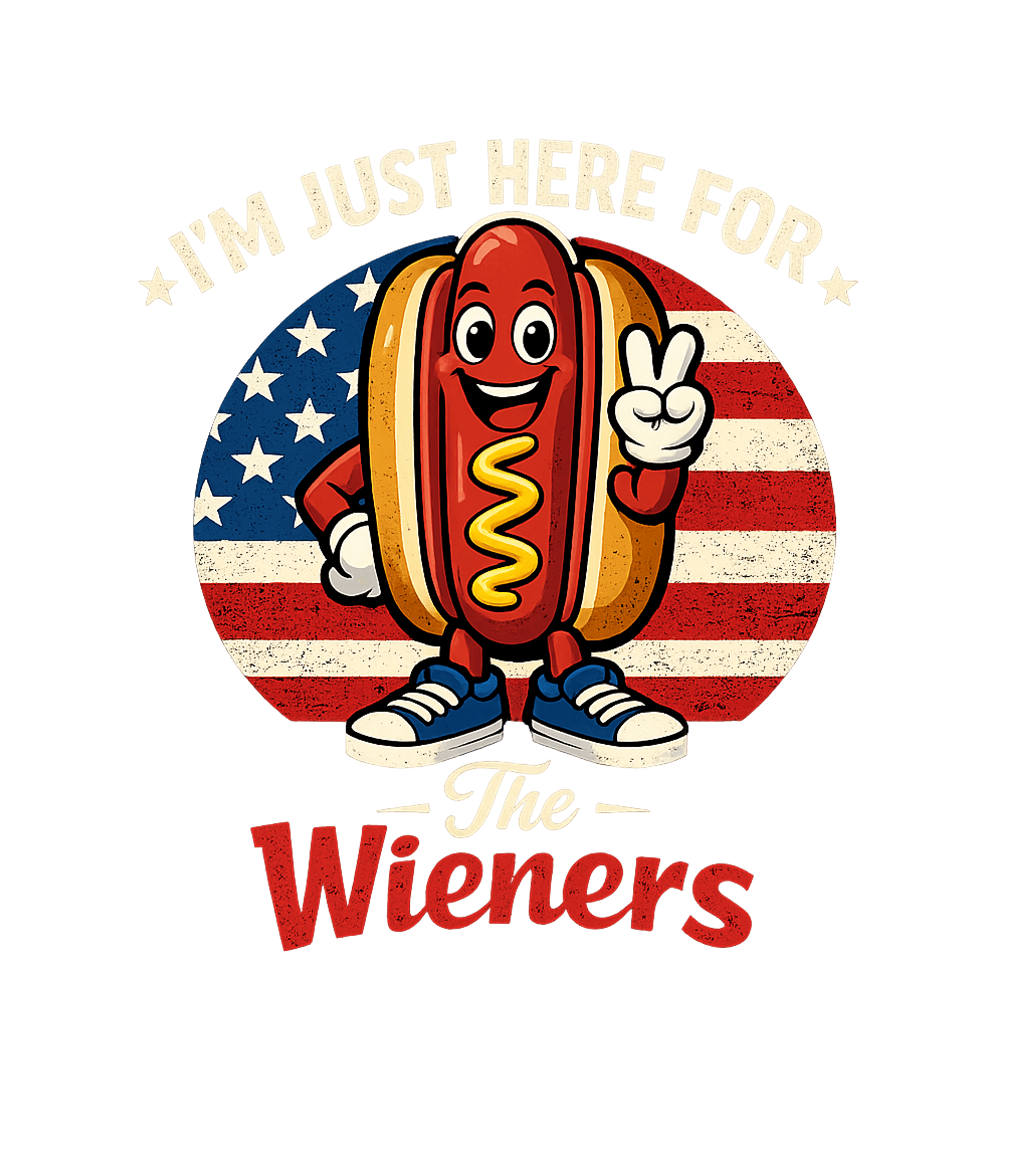 Just Here For Wieners Cooking / BBQ Premium T-Shirt featuring Show off your patriotic humor with this funny hot dog graphi – designed by Geoff Brown @ SunFrog Just Here For Wieners Cooking / BBQ Premium T-Shirt featuring Show off your patriotic humor with this funny hot dog graphi – designed by Geoff Brown @ SunFrog