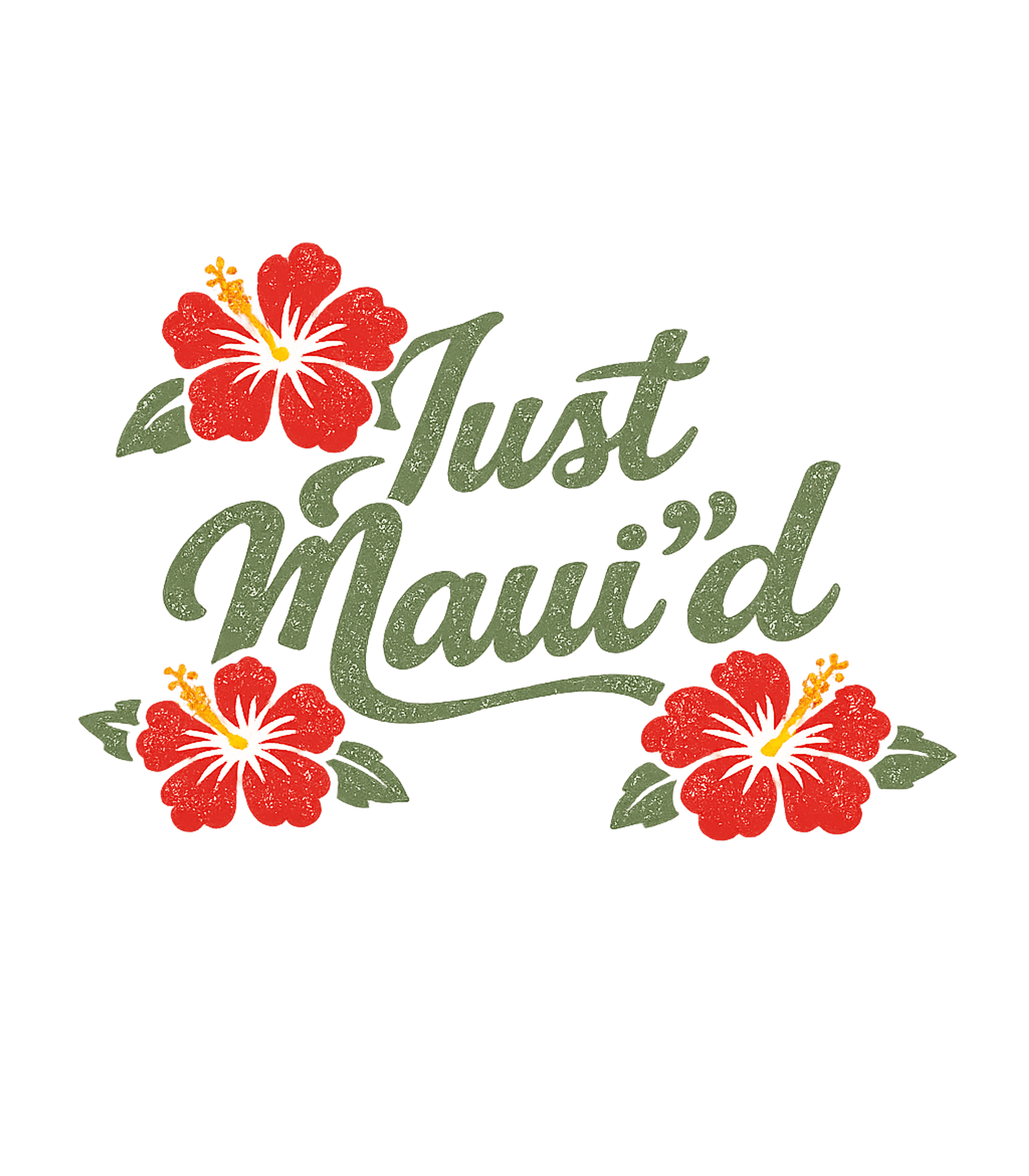 Just Maui'd Hibiscus Hawaii Premium T-Shirt featuring Celebrate your recent Hawaiian nuptials with this charming ' – designed by Geoff Brown @ SunFrog Just Maui'd Hibiscus Hawaii Premium T-Shirt featuring Celebrate your recent Hawaiian nuptials with this charming ' – designed by Geoff Brown @ SunFrog