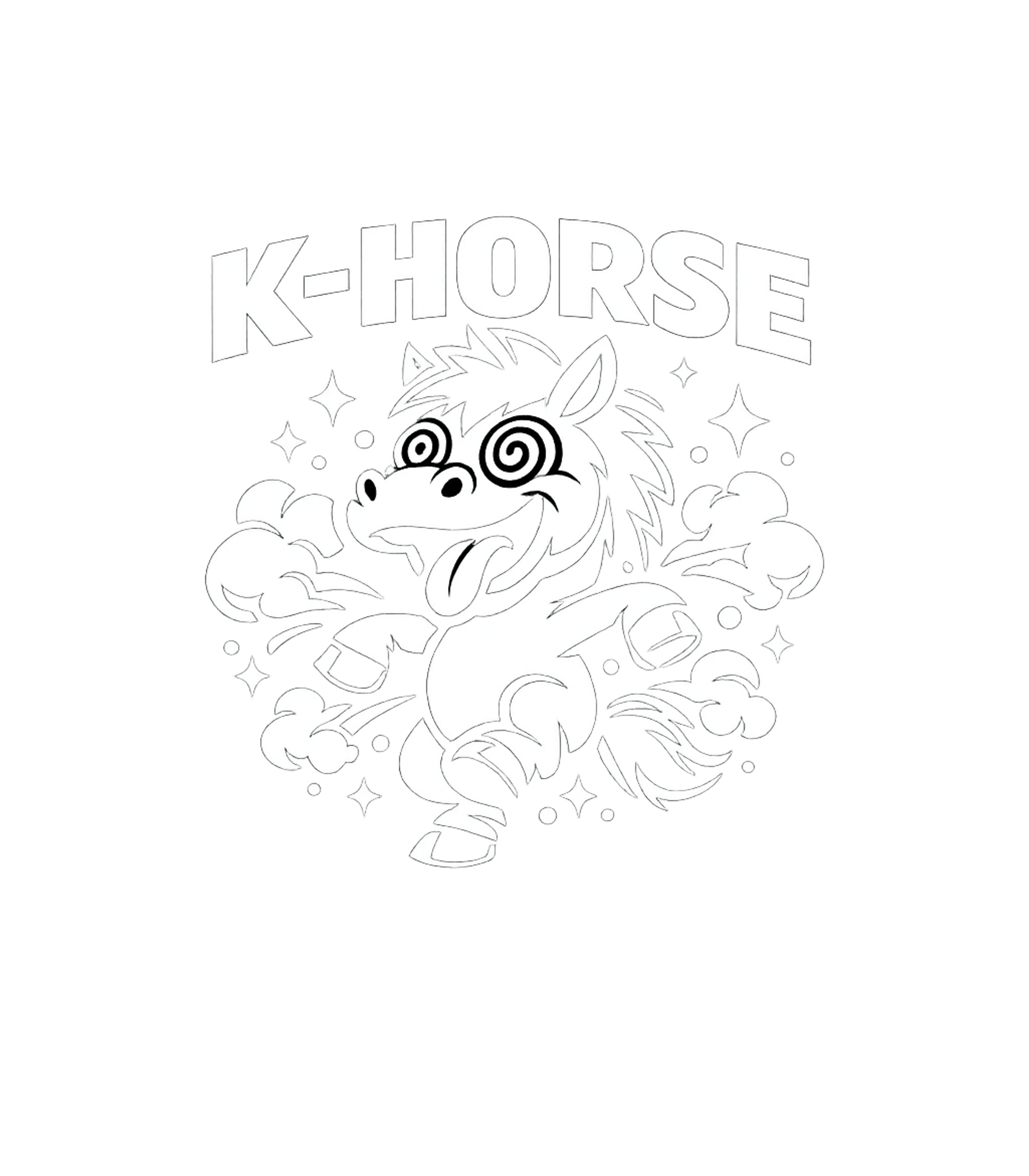 K-Horse Crazy Ride Horses Hooded Sweatshirt featuring Embrace the wild side with this quirky K-Horse design, featu – designed by Geoff Brown @ SunFrog K-Horse Crazy Ride Horses Hooded Sweatshirt featuring Embrace the wild side with this quirky K-Horse design, featu – designed by Geoff Brown @ SunFrog