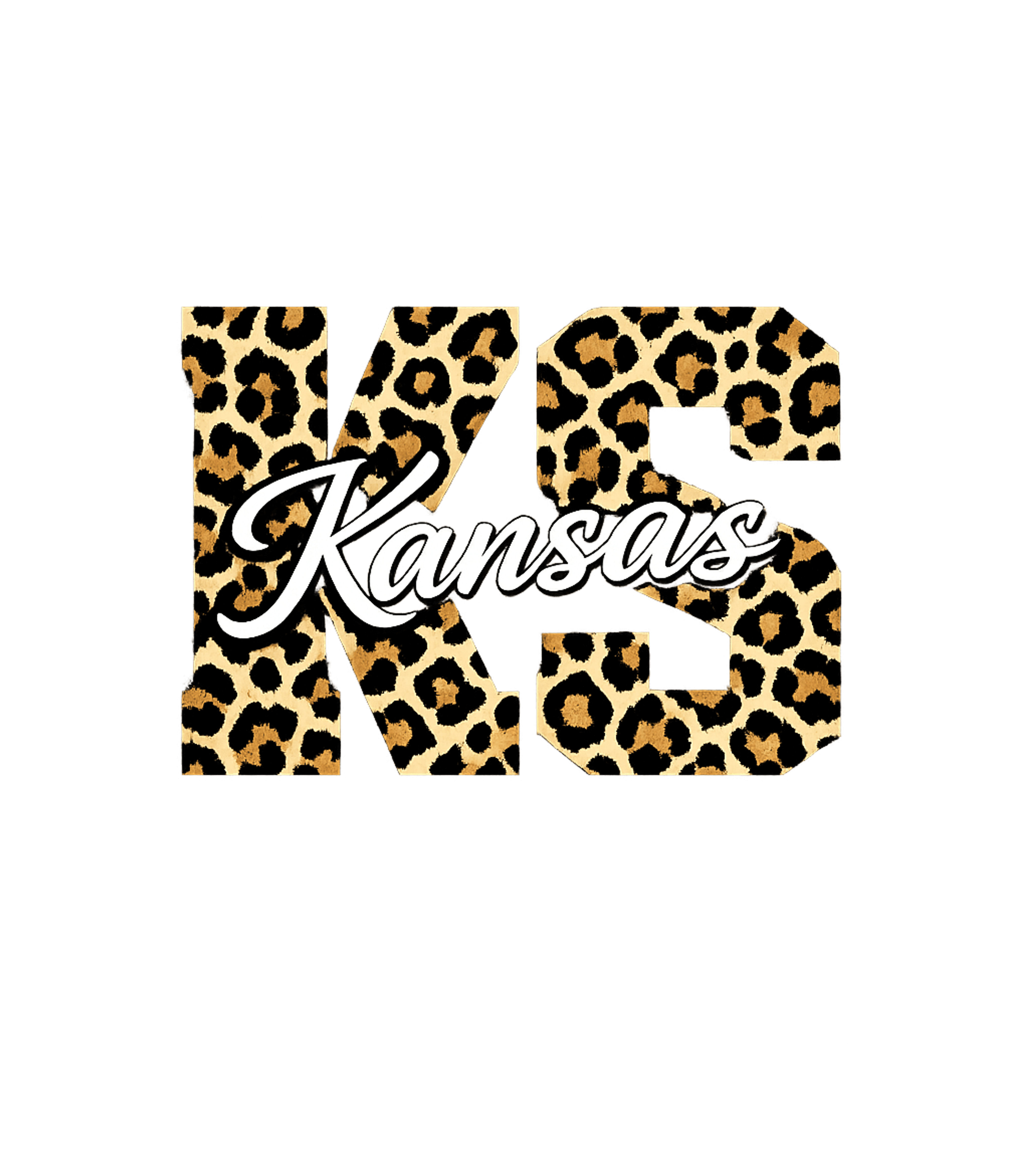Kansas Leopard Print KS Kansas Hooded Sweatshirt featuring This design combines the bold initialism "KS" with a trendy – designed by Geoff Brown @ SunFrog Kansas Leopard Print KS Kansas Hooded Sweatshirt featuring This design combines the bold initialism "KS" with a trendy – designed by Geoff Brown @ SunFrog