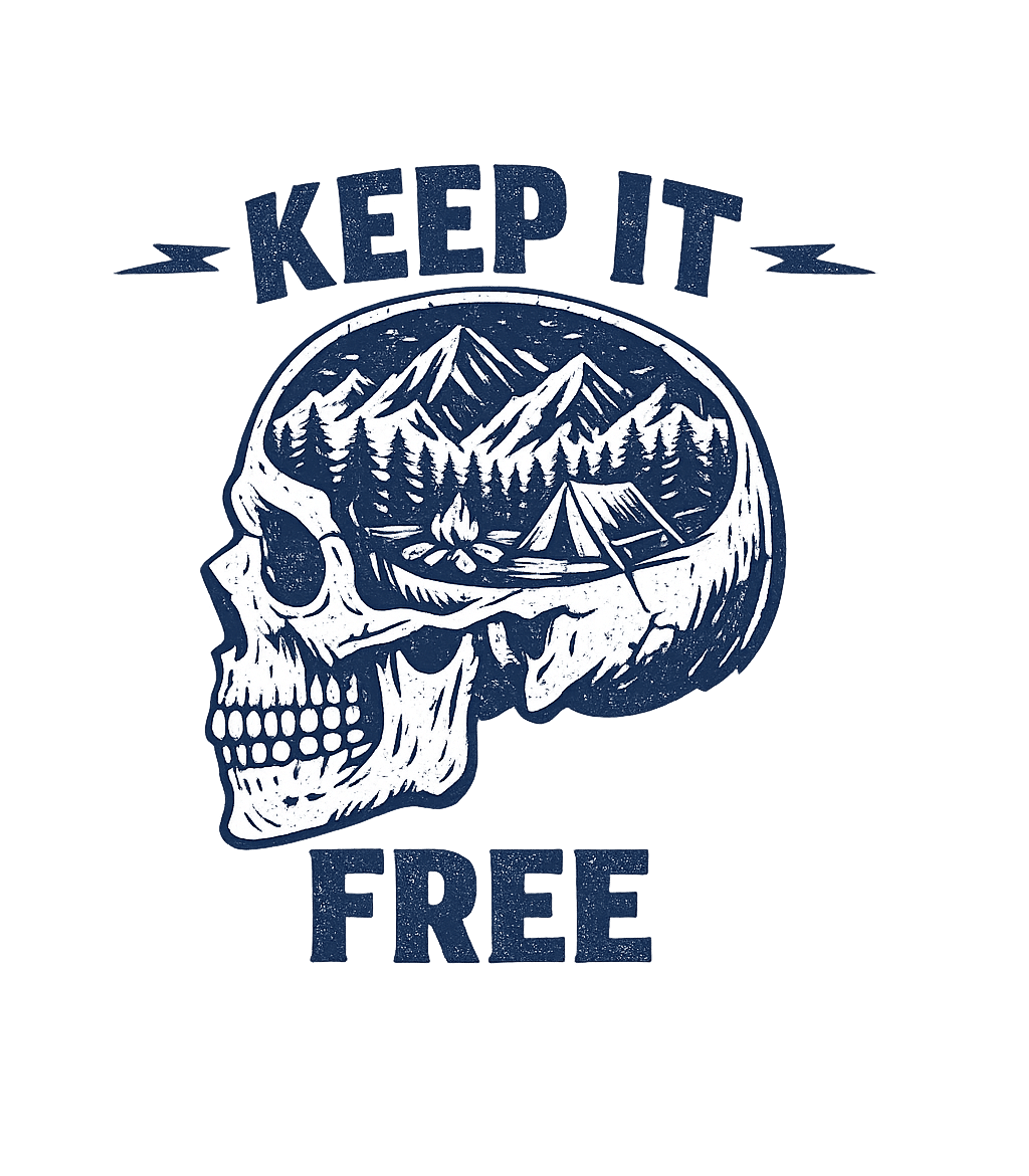 Keep It Free Camping Skull Camping Premium T-Shirt featuring Embrace the call of the wild with this unique distressed gra – designed by Geoff Brown @ SunFrog Keep It Free Camping Skull Camping Premium T-Shirt featuring Embrace the call of the wild with this unique distressed gra – designed by Geoff Brown @ SunFrog
