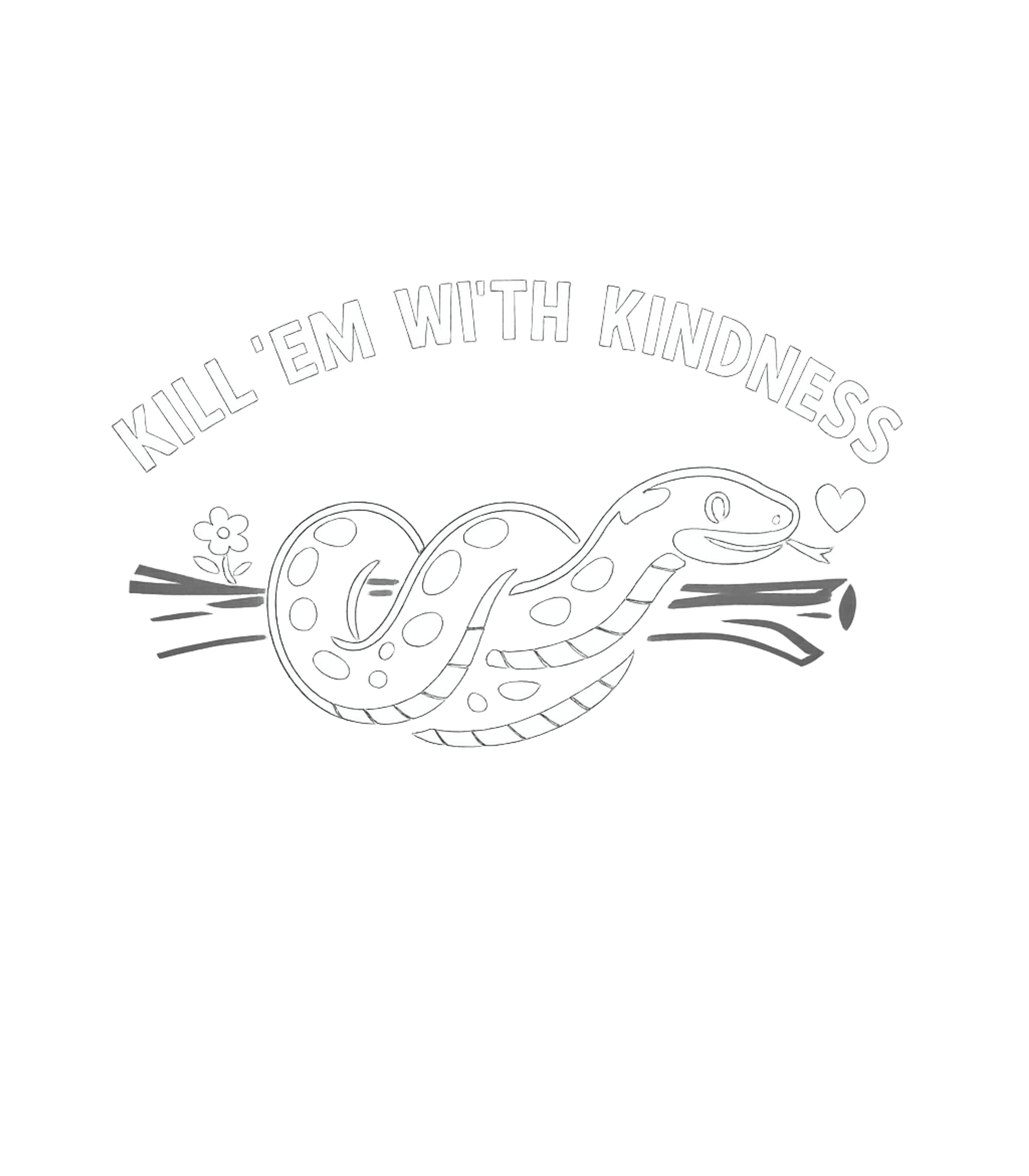 Kindness Snake Art Inspirational Messages Premium T-Shirt featuring Embrace a powerful message with this charming snake graphic – designed by Geoff Brown @ SunFrog Kindness Snake Art Inspirational Messages Premium T-Shirt featuring Embrace a powerful message with this charming snake graphic – designed by Geoff Brown @ SunFrog