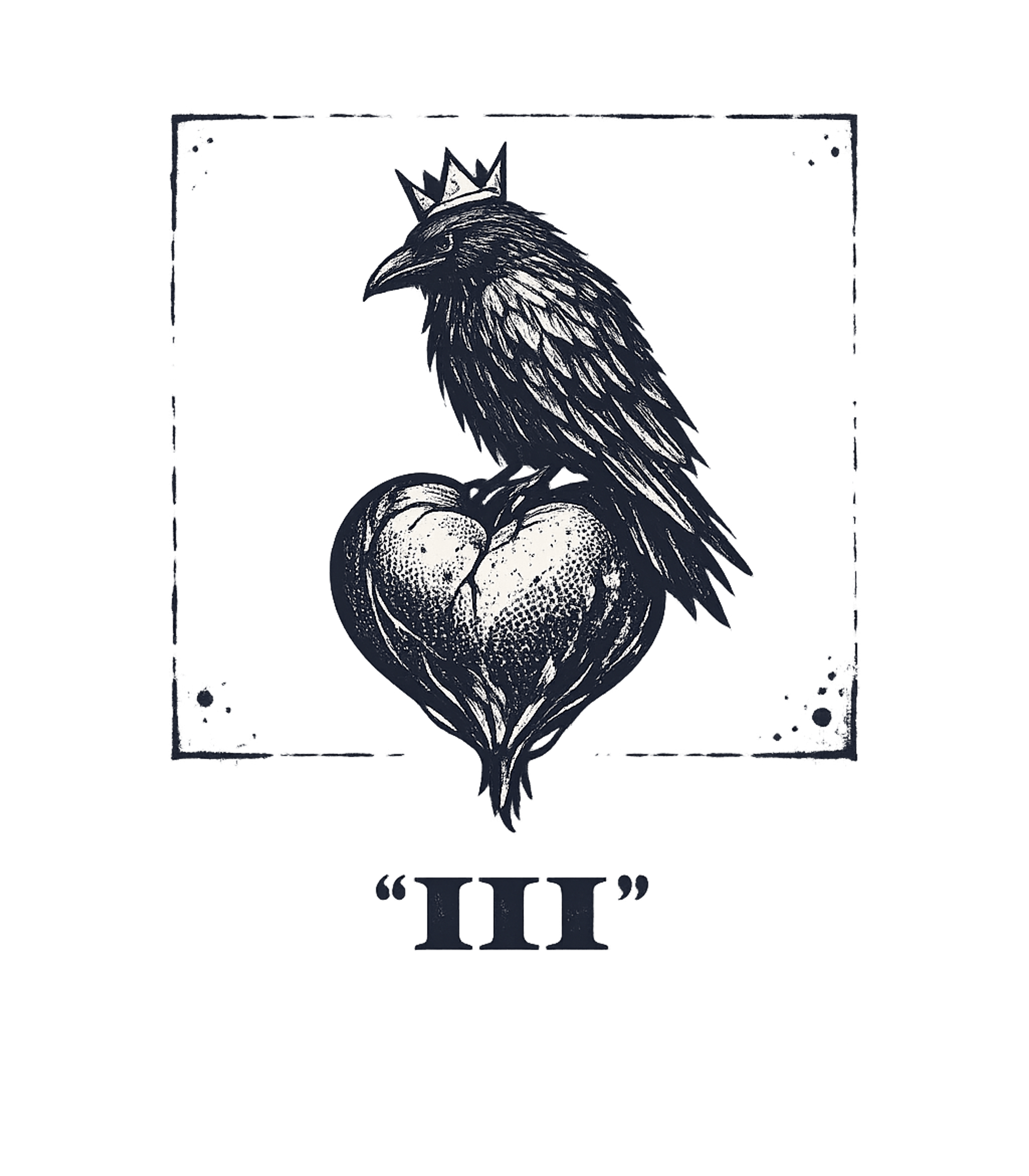 King Raven Heart III Wildlife Crewneck Sweatshirt featuring Embrace the mystique with this gothic-inspired tee featuring – designed by Geoff Brown @ SunFrog King Raven Heart III Wildlife Crewneck Sweatshirt featuring Embrace the mystique with this gothic-inspired tee featuring – designed by Geoff Brown @ SunFrog