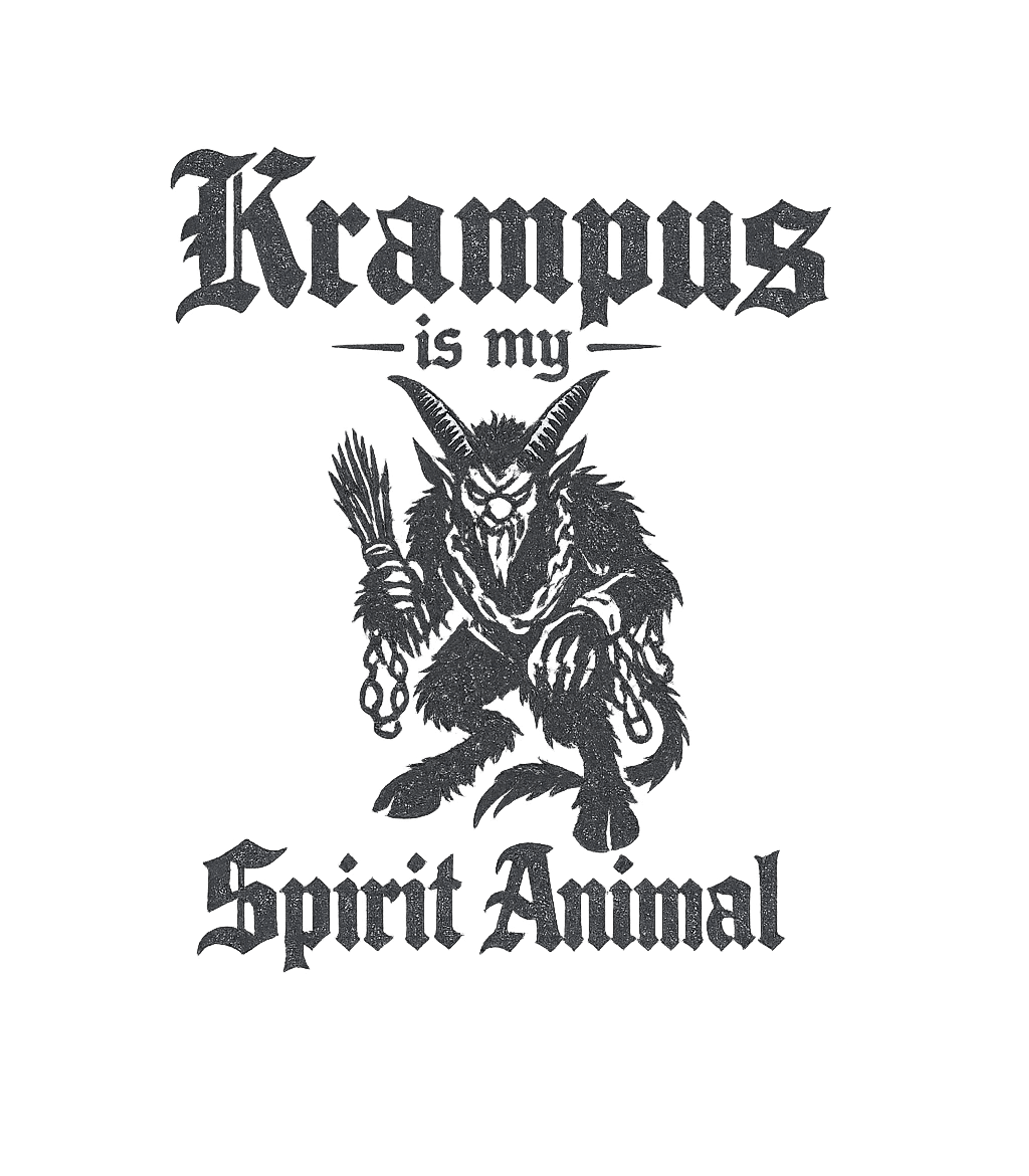 Krampus Spirit Animal Sarcasm Premium T-Shirt featuring Embrace your mischievous side with this unique graphic featu – designed by Geoff Brown @ SunFrog Krampus Spirit Animal Sarcasm Premium T-Shirt featuring Embrace your mischievous side with this unique graphic featu – designed by Geoff Brown @ SunFrog