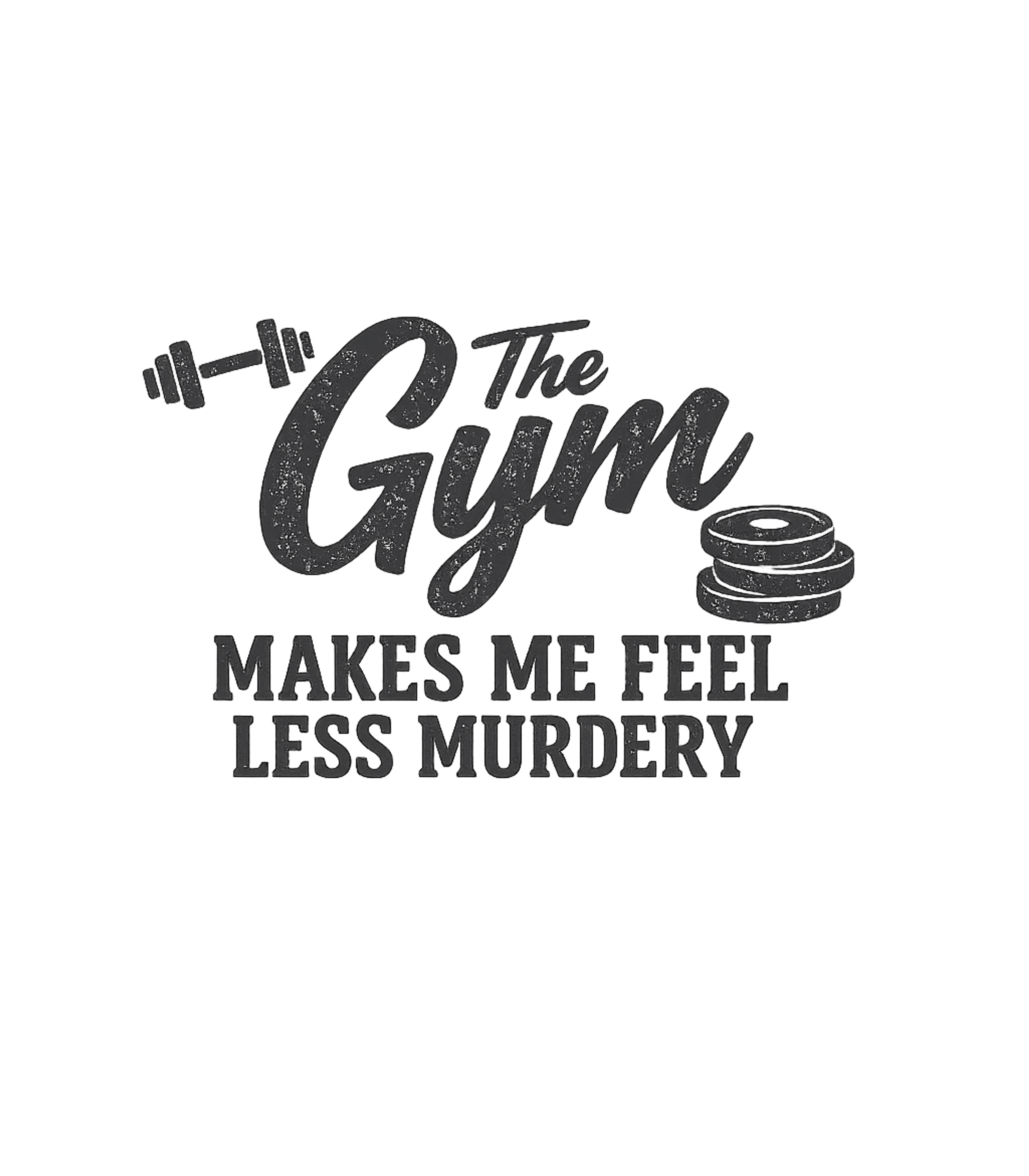 Less Murdery Gym Fitness Premium T-Shirt featuring Channel your intensity with this humorous graphic tee, perfe – designed by Geoff Brown @ SunFrog Less Murdery Gym Fitness Premium T-Shirt featuring Channel your intensity with this humorous graphic tee, perfe – designed by Geoff Brown @ SunFrog
