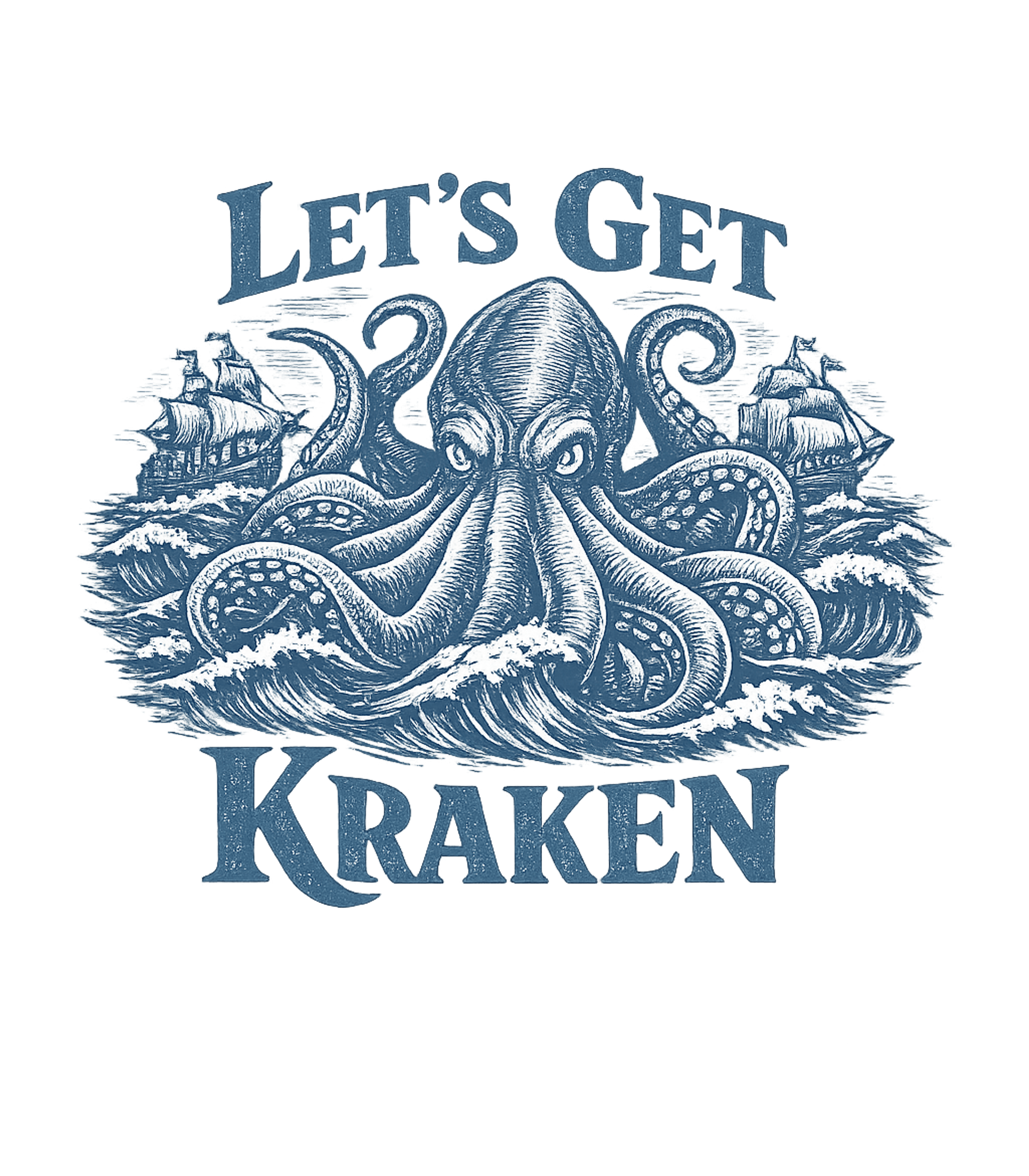 Let's Get Kraken Wildlife Premium T-Shirt featuring Unleash the legend with this dramatic design featuring a col – designed by Geoff Brown @ SunFrog Let's Get Kraken Wildlife Premium T-Shirt featuring Unleash the legend with this dramatic design featuring a col – designed by Geoff Brown @ SunFrog
