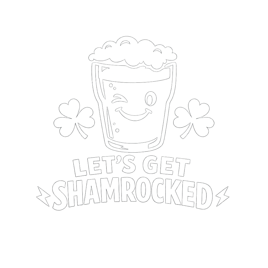 Let's Get Shamrocked St. Patrick's Day Crewneck Sweatshirt featuring Celebrate St – designed by Noah @ SunFrog Let's Get Shamrocked St. Patrick's Day Crewneck Sweatshirt featuring Celebrate St – designed by Noah @ SunFrog