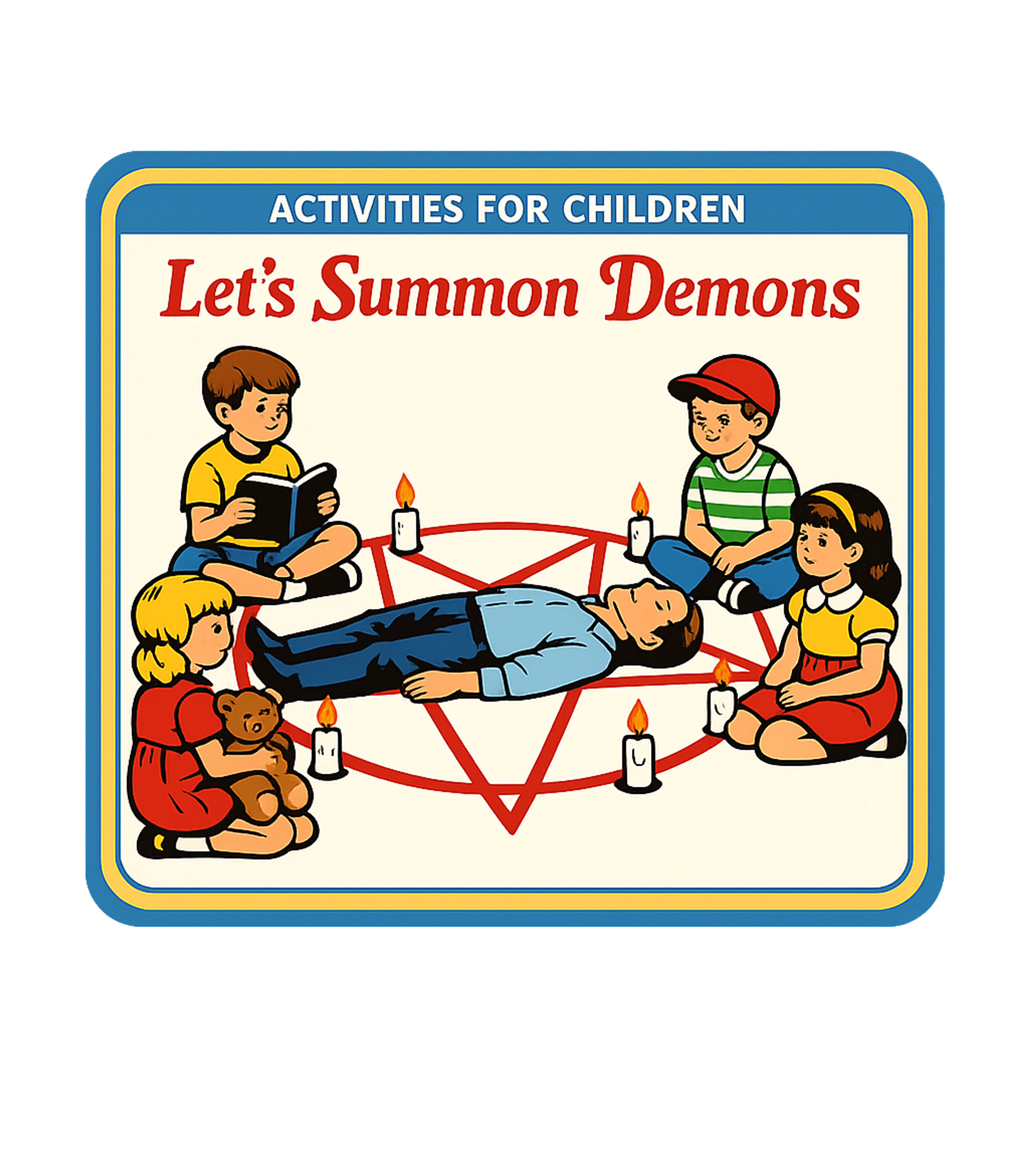 Let's Summon Demons Front and Back T-Shirt Graphic Premium T-Shirt featuring Generated via Design Mixer – designed by Geoff Brown @ SunFrog Let's Summon Demons Front and Back T-Shirt Graphic Premium T-Shirt featuring Generated via Design Mixer – designed by Geoff Brown @ SunFrog
