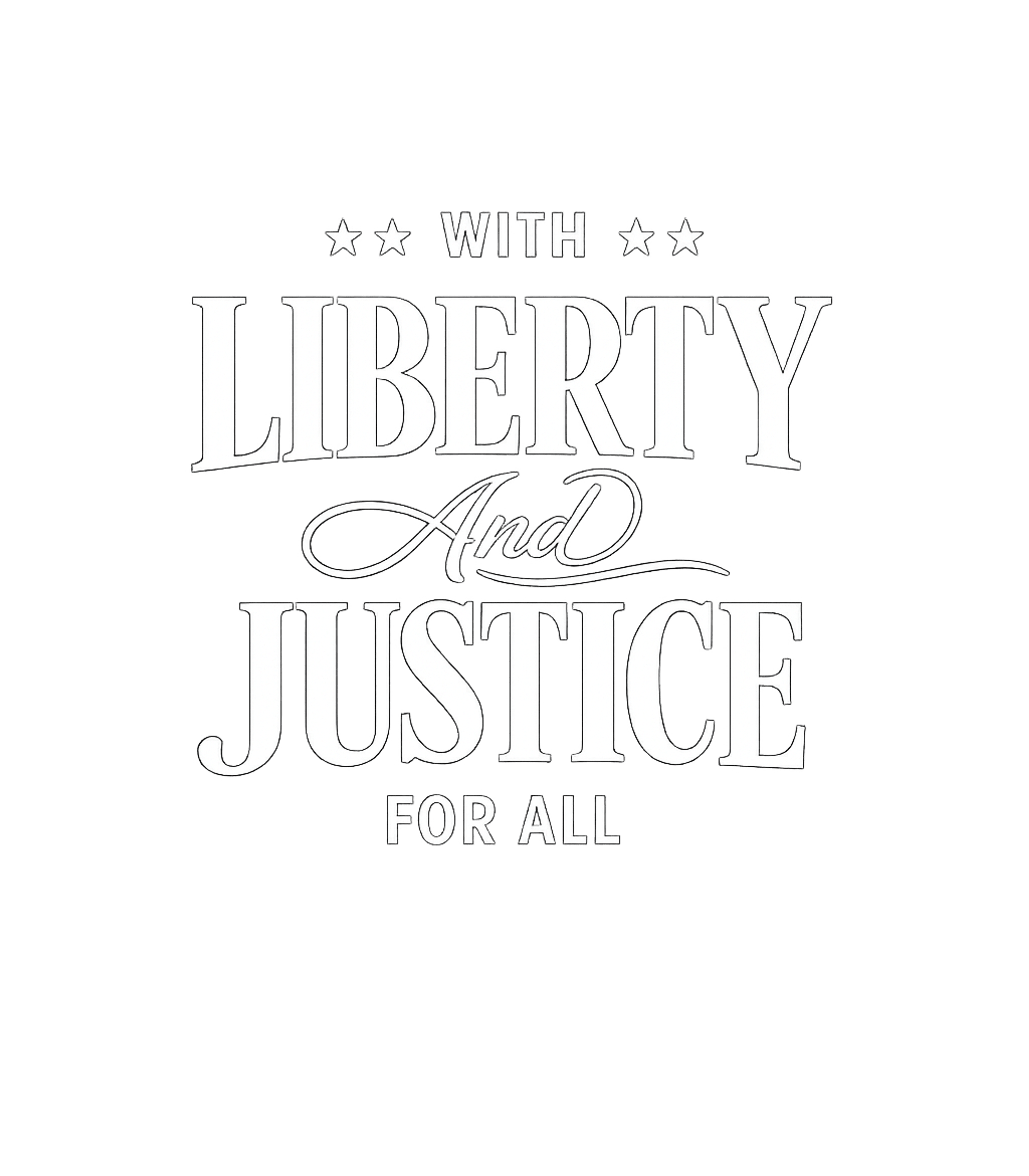 Liberty Justice For All Freedom / Constitution Hooded Sweatshirt featuring Show your commitment to American ideals with this bold 'With – designed by Geoff Brown @ SunFrog Liberty Justice For All Freedom / Constitution Hooded Sweatshirt featuring Show your commitment to American ideals with this bold 'With – designed by Geoff Brown @ SunFrog