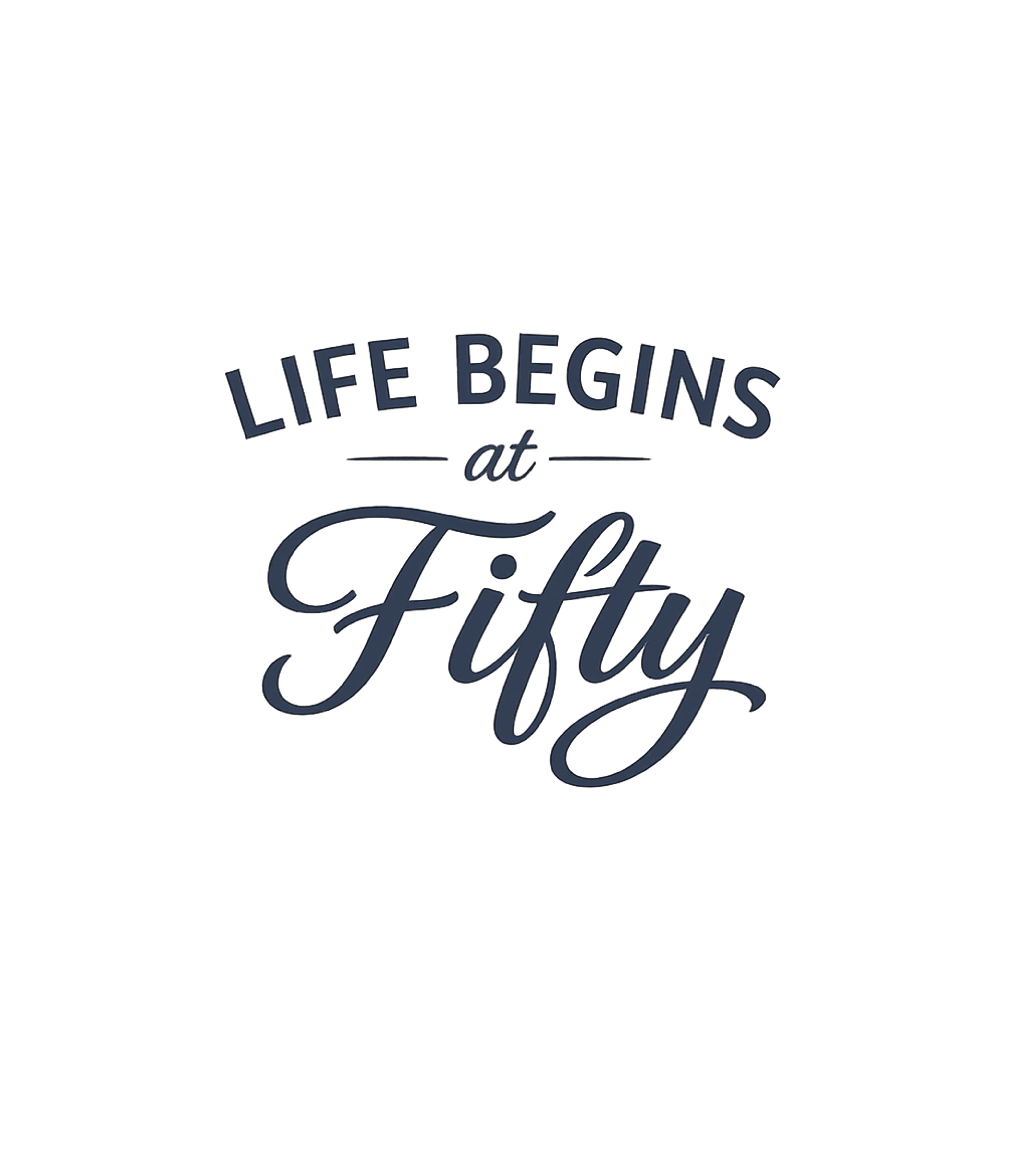 Life Begins at Fifty Birthdays Premium T-Shirt featuring Celebrate a significant milestone with this stylish 'Life Be – designed by Geoff Brown @ SunFrog Life Begins at Fifty Birthdays Premium T-Shirt featuring Celebrate a significant milestone with this stylish 'Life Be – designed by Geoff Brown @ SunFrog