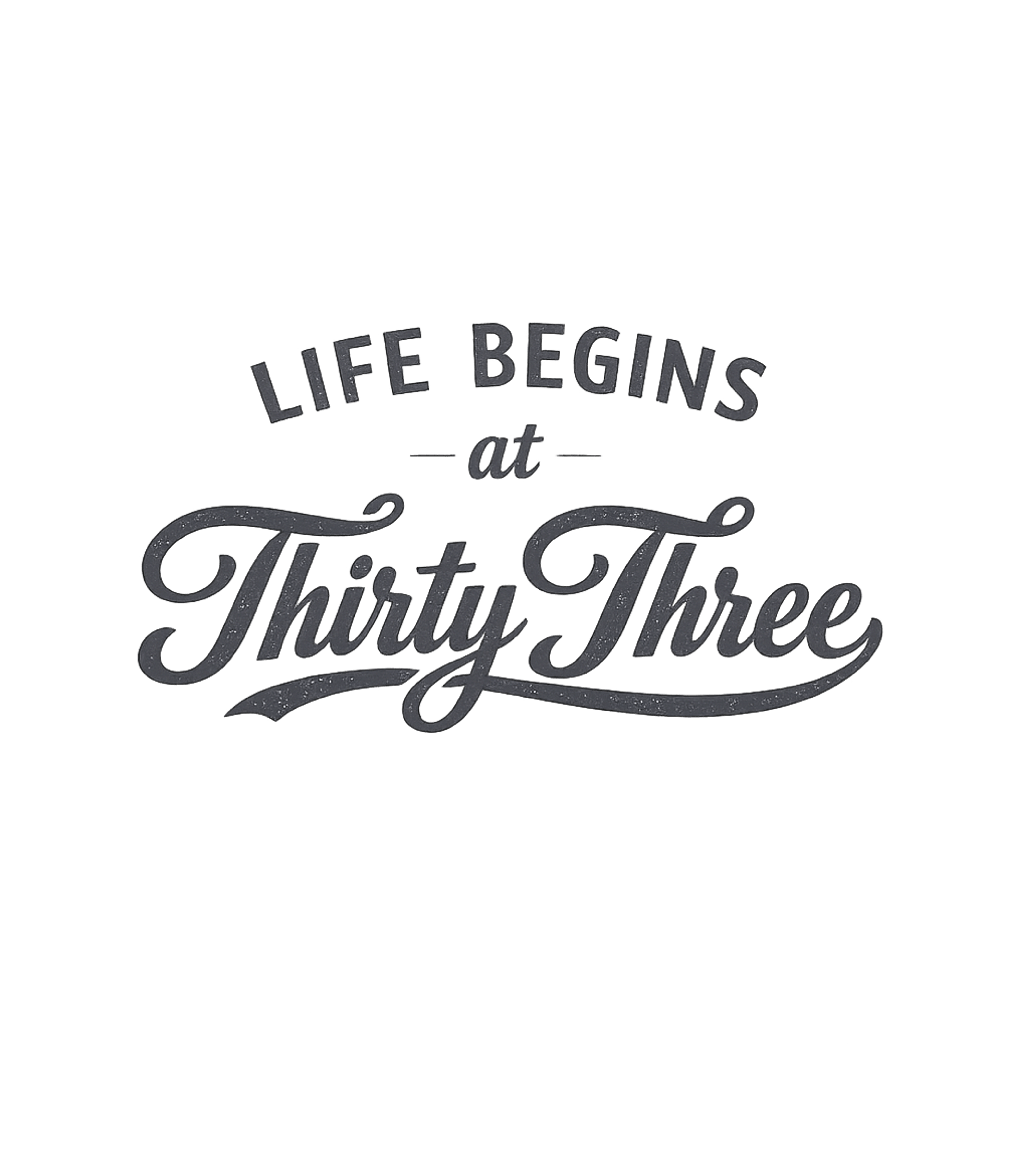 Life Begins at Thirty Three Birthdays Premium T-Shirt featuring Celebrate a significant milestone with this vintage-inspired – designed by Geoff Brown @ SunFrog Life Begins at Thirty Three Birthdays Premium T-Shirt featuring Celebrate a significant milestone with this vintage-inspired – designed by Geoff Brown @ SunFrog