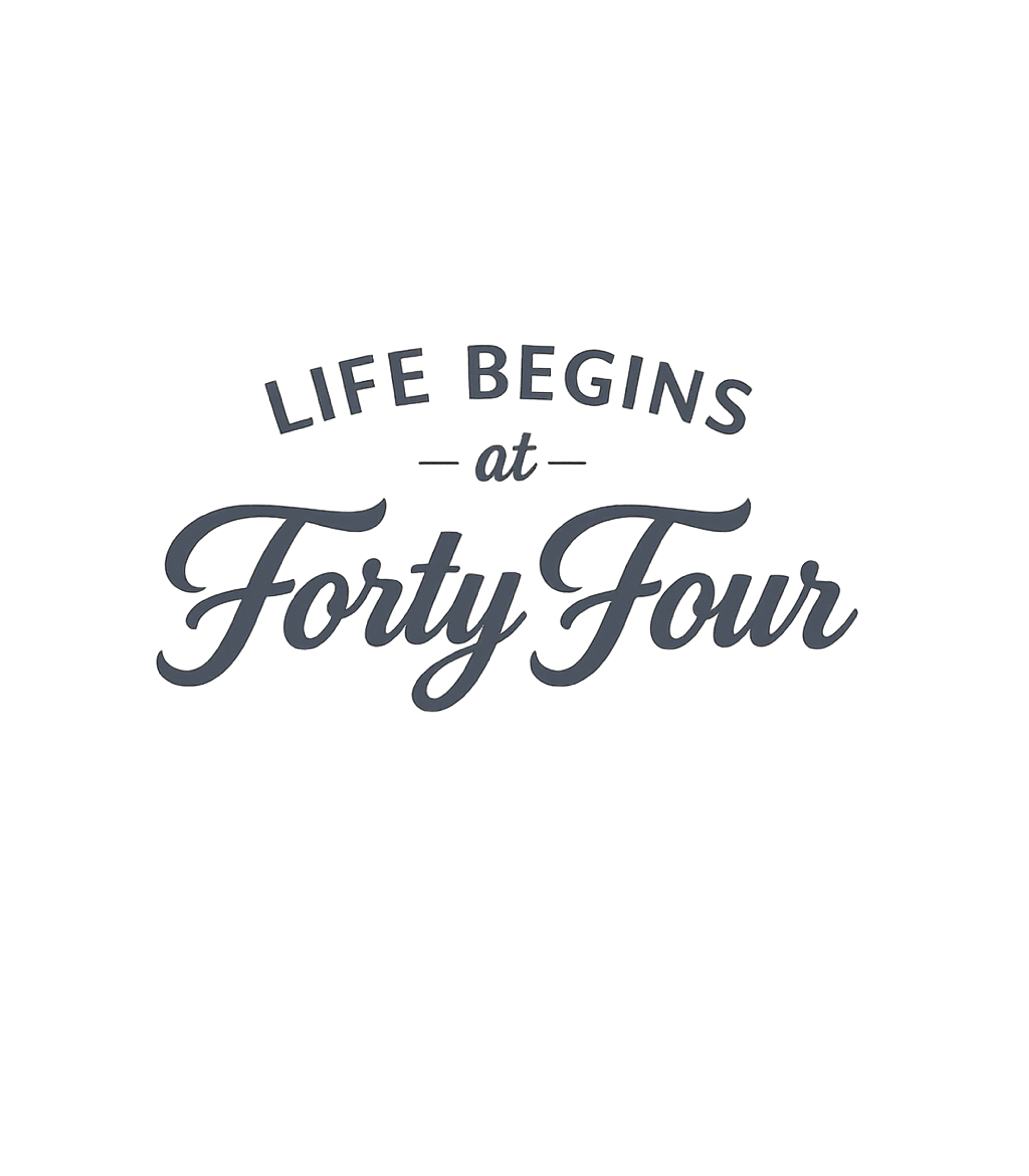Life Begins Forty Four Birthdays Premium T-Shirt featuring Celebrate a significant milestone with this stylish "Life Be – designed by Geoff Brown @ SunFrog Life Begins Forty Four Birthdays Premium T-Shirt featuring Celebrate a significant milestone with this stylish "Life Be – designed by Geoff Brown @ SunFrog