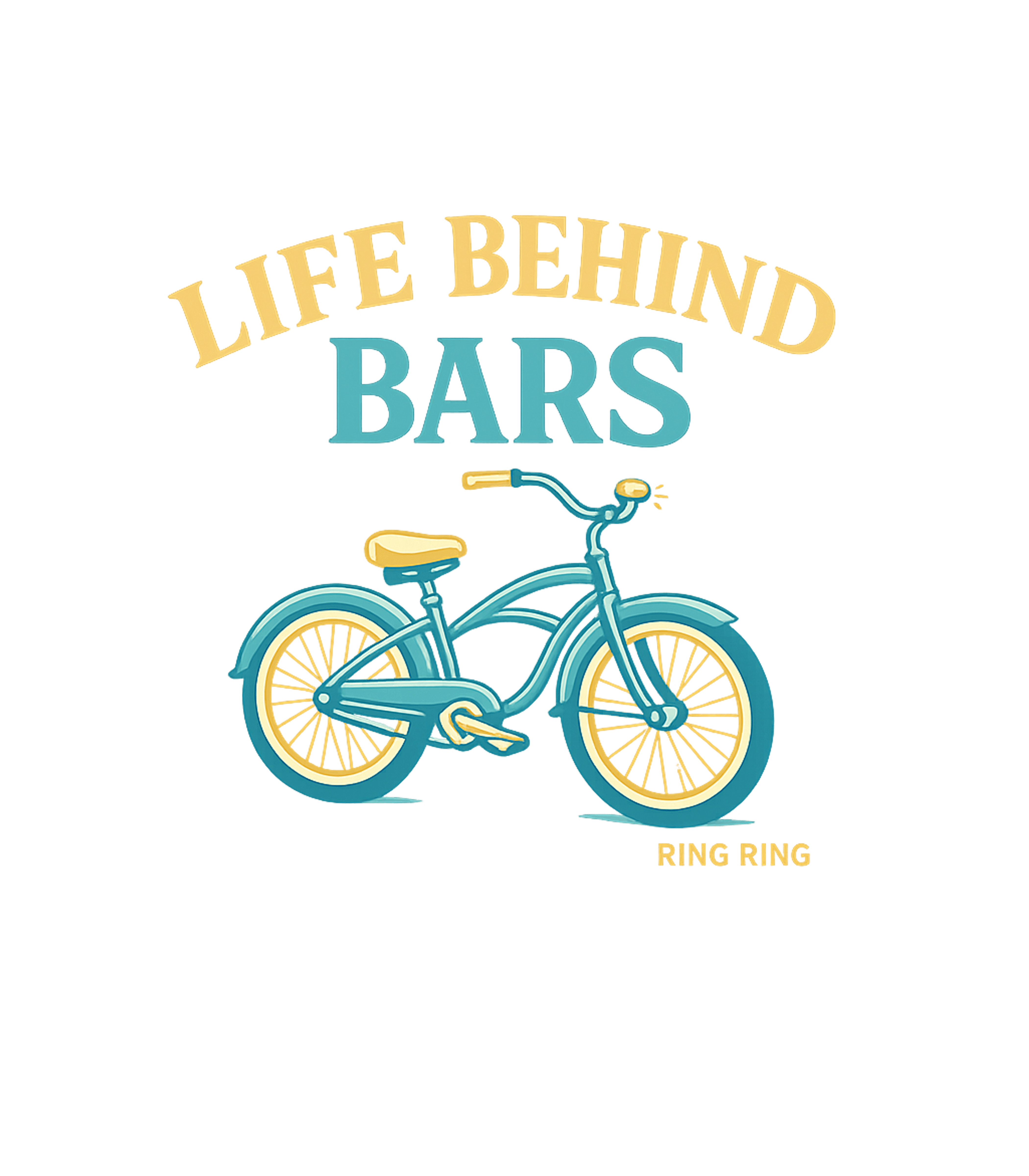 Life Behind Bars Cycling Dad Jokes Premium T-Shirt featuring This fun graphic tee features a cruiser bicycle and the humo – designed by Geoff Brown @ SunFrog Life Behind Bars Cycling Dad Jokes Premium T-Shirt featuring This fun graphic tee features a cruiser bicycle and the humo – designed by Geoff Brown @ SunFrog