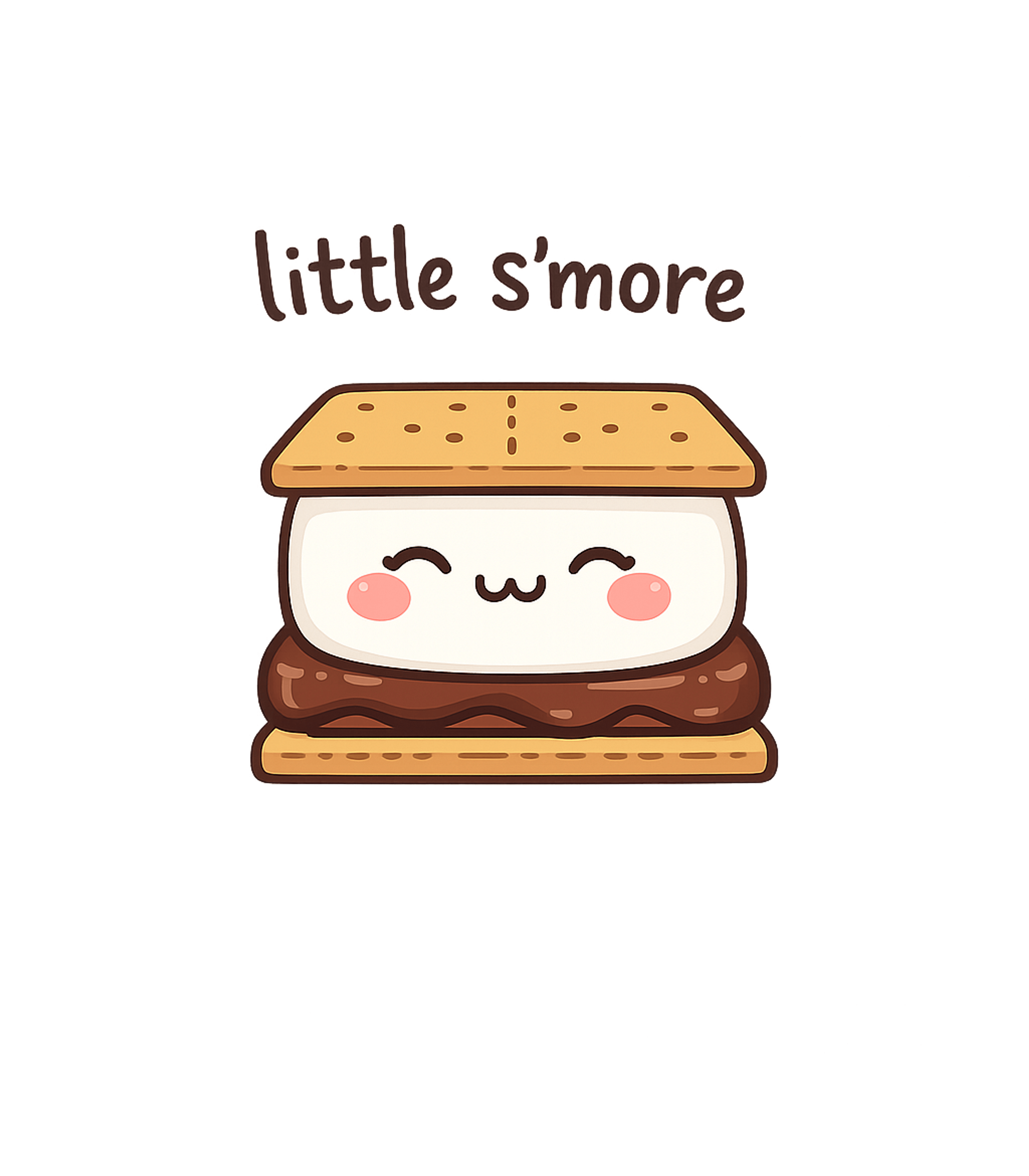 Little S'more Sweetie Camping Premium T-Shirt featuring This adorable graphic features a happy, smiling s'more chara – designed by Geoff Brown @ SunFrog Little S'more Sweetie Camping Premium T-Shirt featuring This adorable graphic features a happy, smiling s'more chara – designed by Geoff Brown @ SunFrog