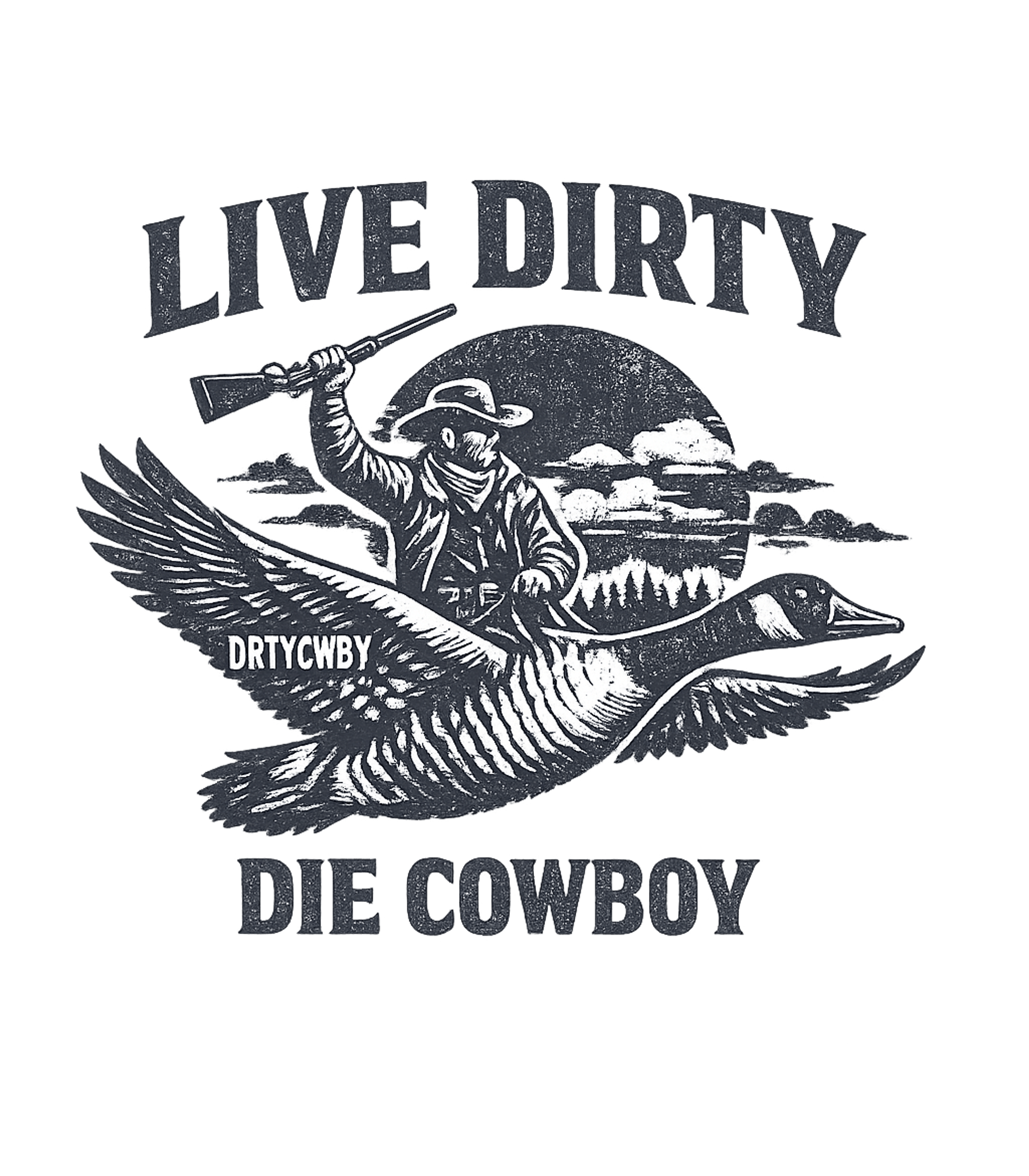 Live Dirty Cowboy Hunting Premium T-Shirt featuring Embrace the rugged spirit of the wild west with this vintage – designed by Geoff Brown @ SunFrog Live Dirty Cowboy Hunting Premium T-Shirt featuring Embrace the rugged spirit of the wild west with this vintage – designed by Geoff Brown @ SunFrog