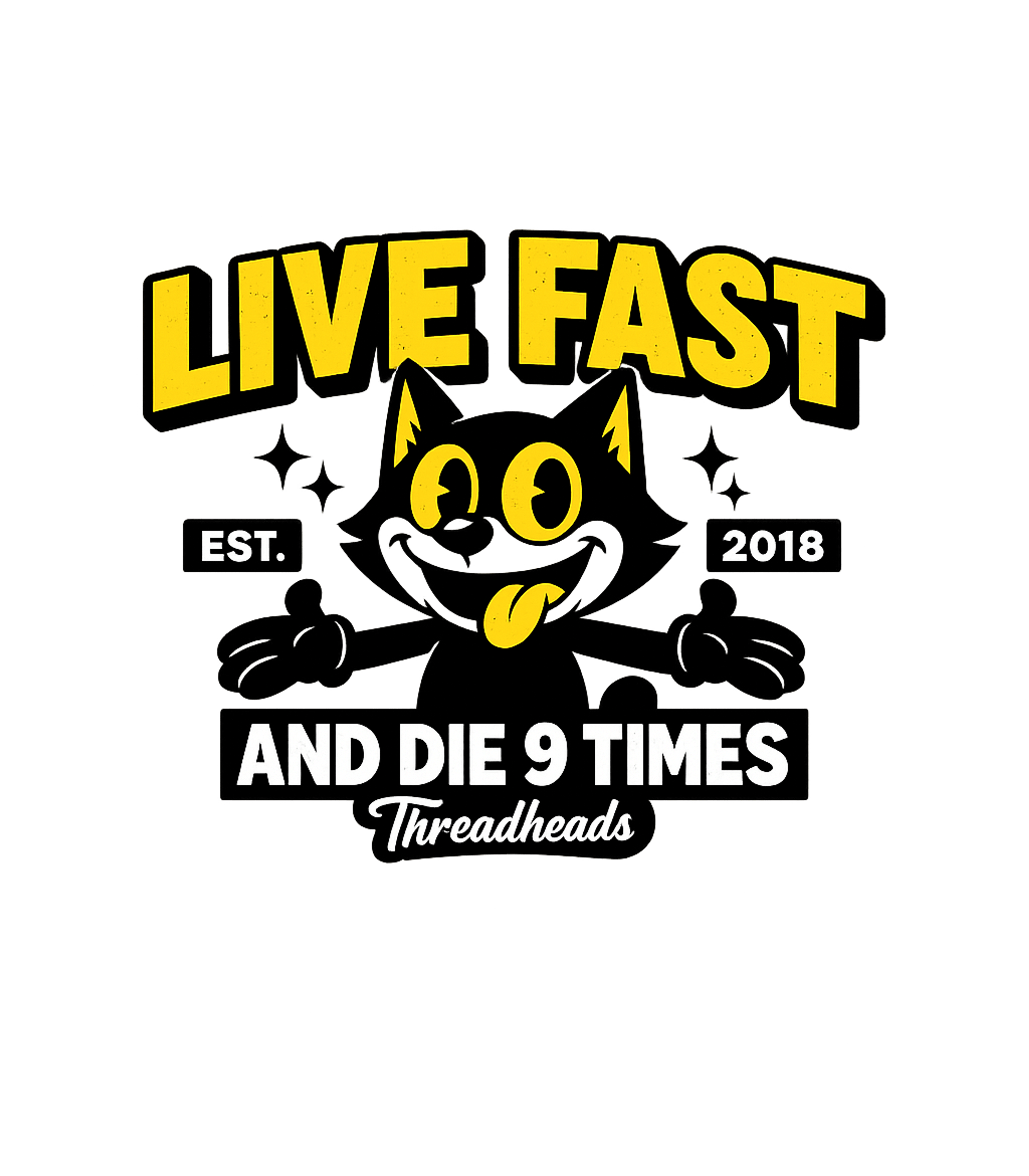 Live Fast Die 9 Times Cat Cats Premium T-Shirt featuring Embrace your inner feline with this bold graphic featuring a – designed by Geoff Brown @ SunFrog Live Fast Die 9 Times Cat Cats Premium T-Shirt featuring Embrace your inner feline with this bold graphic featuring a – designed by Geoff Brown @ SunFrog