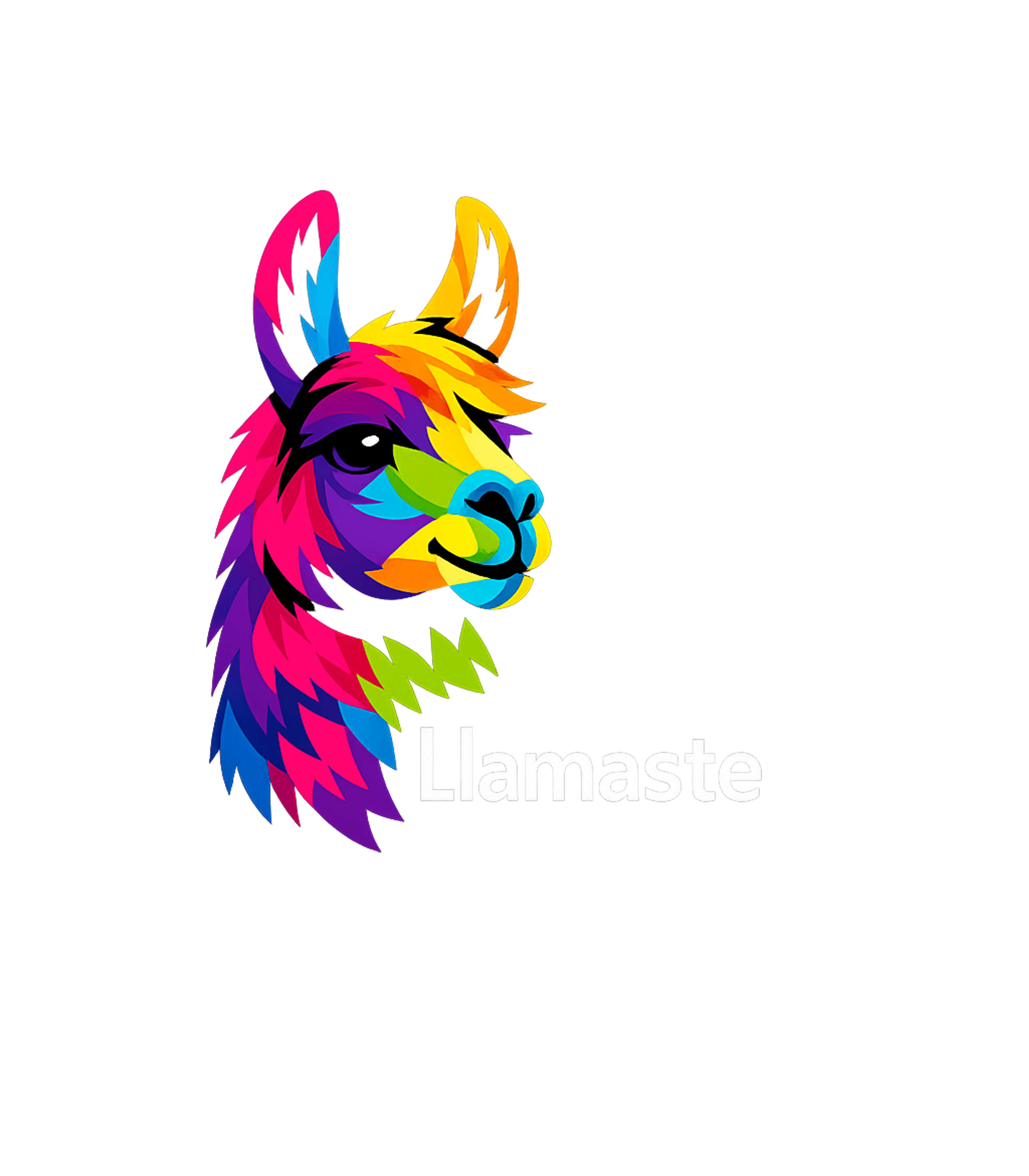 Llamaste Colorful Llama Farm Animals Hooded Sweatshirt featuring Embrace tranquility and humor with this vibrant "Llamaste" g – designed by Geoff Brown @ SunFrog Llamaste Colorful Llama Farm Animals Hooded Sweatshirt featuring Embrace tranquility and humor with this vibrant "Llamaste" g – designed by Geoff Brown @ SunFrog