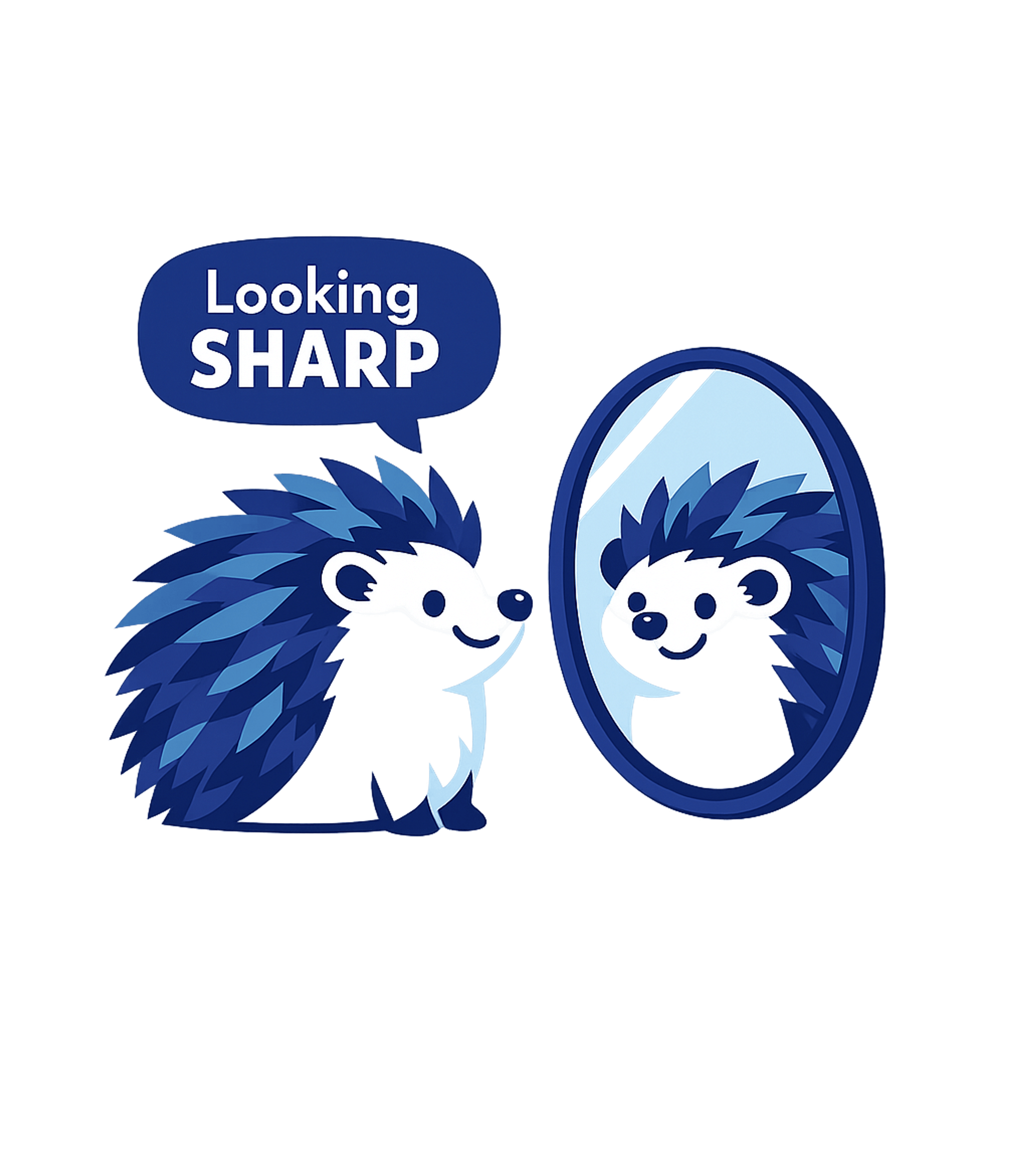 Looking Sharp Hedgehog Wildlife Premium T-Shirt featuring This adorable design features a stylish hedgehog admiring it – designed by Geoff Brown @ SunFrog Looking Sharp Hedgehog Wildlife Premium T-Shirt featuring This adorable design features a stylish hedgehog admiring it – designed by Geoff Brown @ SunFrog