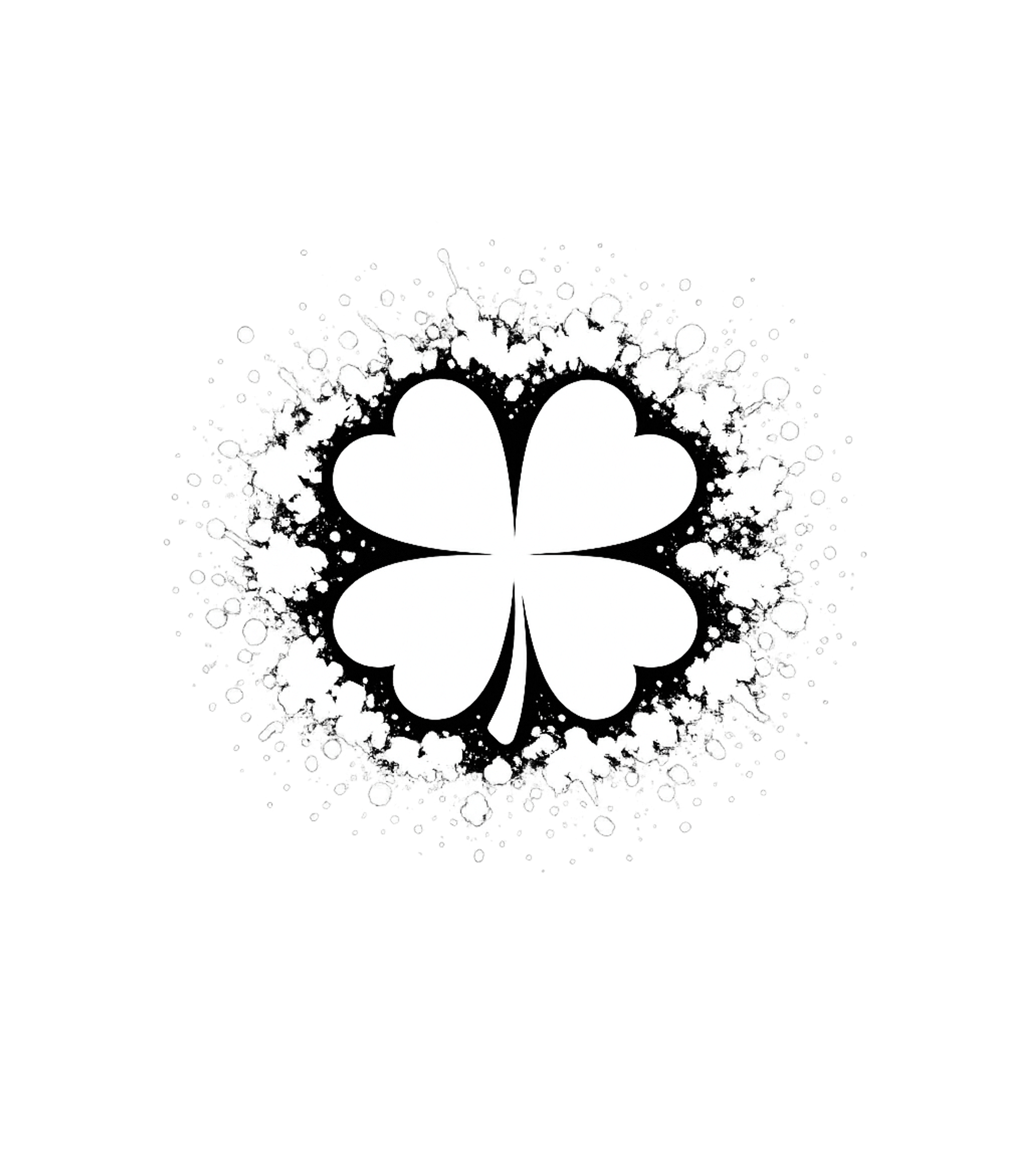 Lucky Clover Splatter St. Patrick's Day Premium T-Shirt featuring Embrace good fortune with this striking four-leaf clover des – designed by Geoff Brown @ SunFrog Lucky Clover Splatter St. Patrick's Day Premium T-Shirt featuring Embrace good fortune with this striking four-leaf clover des – designed by Geoff Brown @ SunFrog