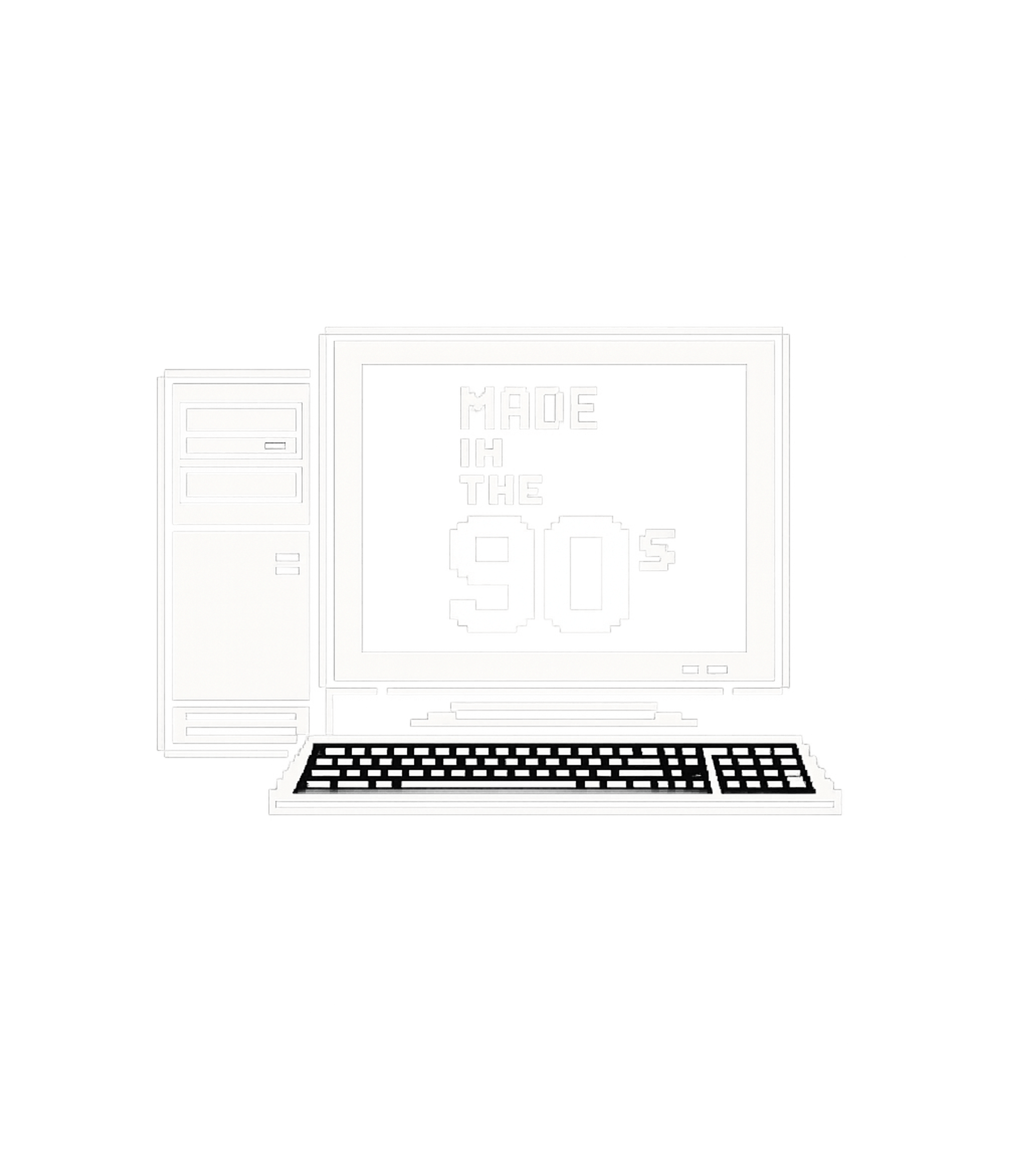 Made In The 90s Gaming Premium T-Shirt featuring Embrace the ultimate throwback with this pixel art computer – designed by Geoff Brown @ SunFrog Made In The 90s Gaming Premium T-Shirt featuring Embrace the ultimate throwback with this pixel art computer – designed by Geoff Brown @ SunFrog