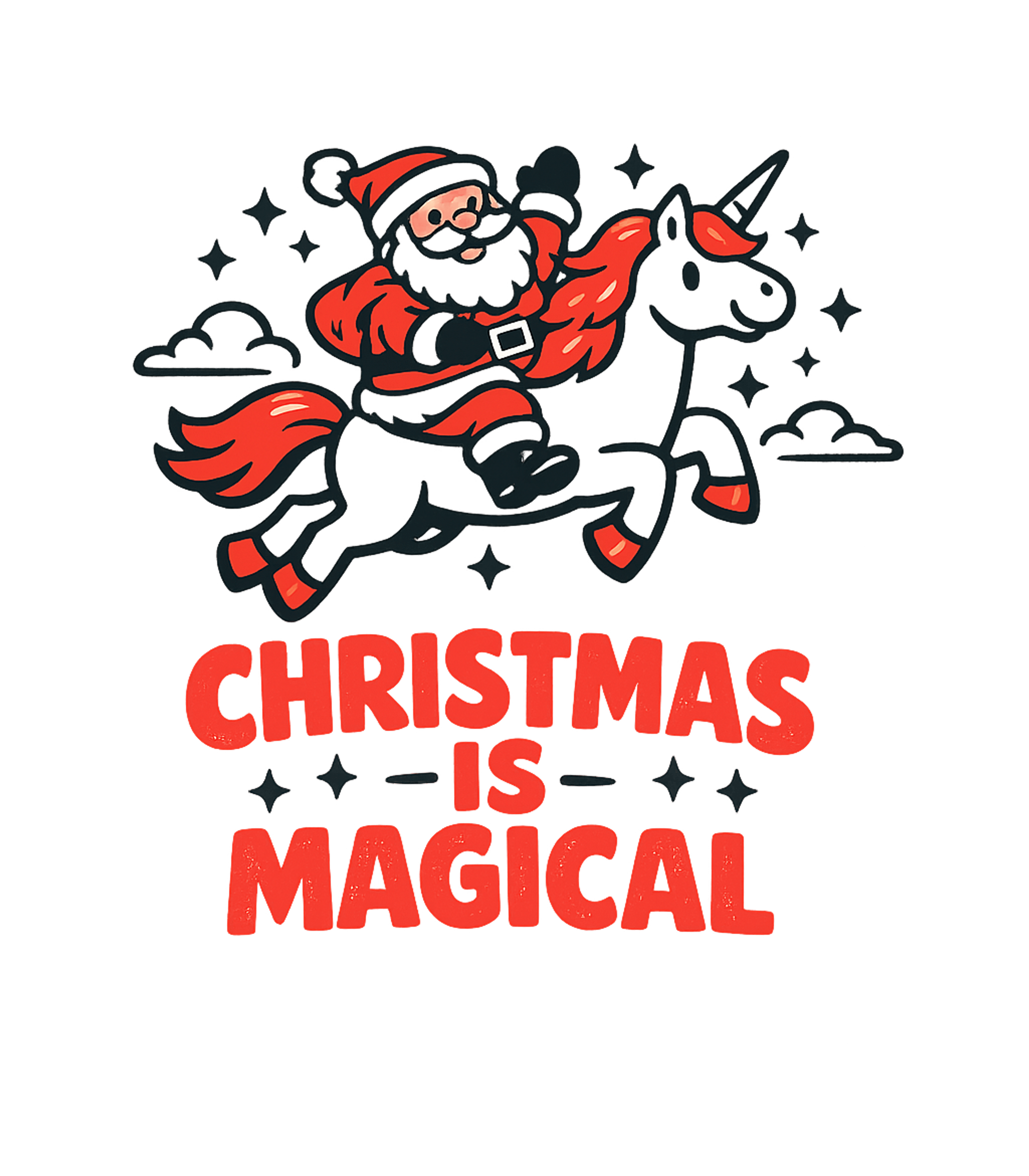 Magical Christmas Santa Horses Premium T-Shirt featuring Embrace the festive spirit with this whimsical graphic featu – designed by Geoff Brown @ SunFrog Magical Christmas Santa Horses Premium T-Shirt featuring Embrace the festive spirit with this whimsical graphic featu – designed by Geoff Brown @ SunFrog