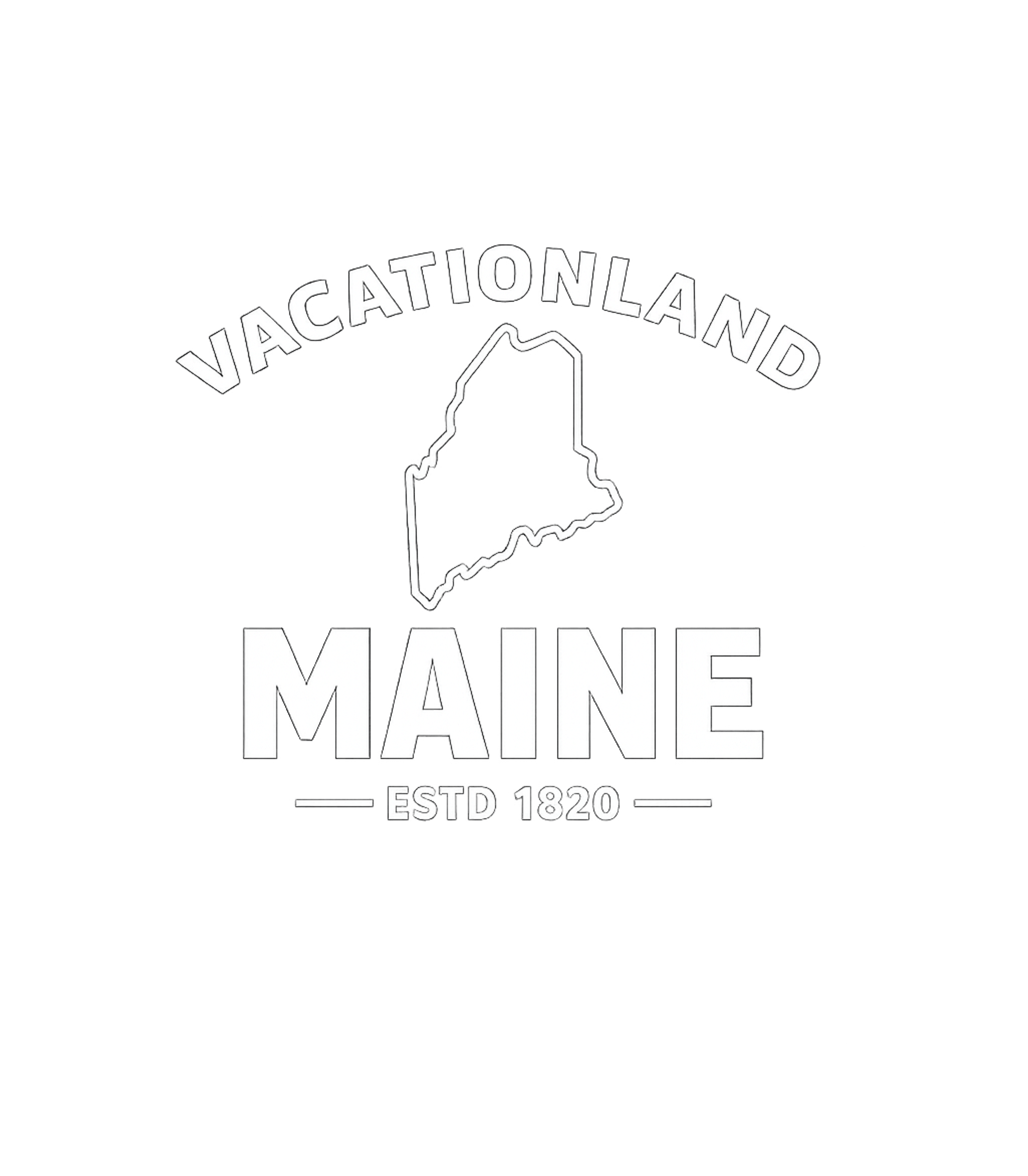 Maine Vacationland Estd 1820 Maine Crewneck Sweatshirt featuring Celebrate your love for Maine with this vintage-inspired 'Va – designed by Geoff Brown @ SunFrog Maine Vacationland Estd 1820 Maine Crewneck Sweatshirt featuring Celebrate your love for Maine with this vintage-inspired 'Va – designed by Geoff Brown @ SunFrog