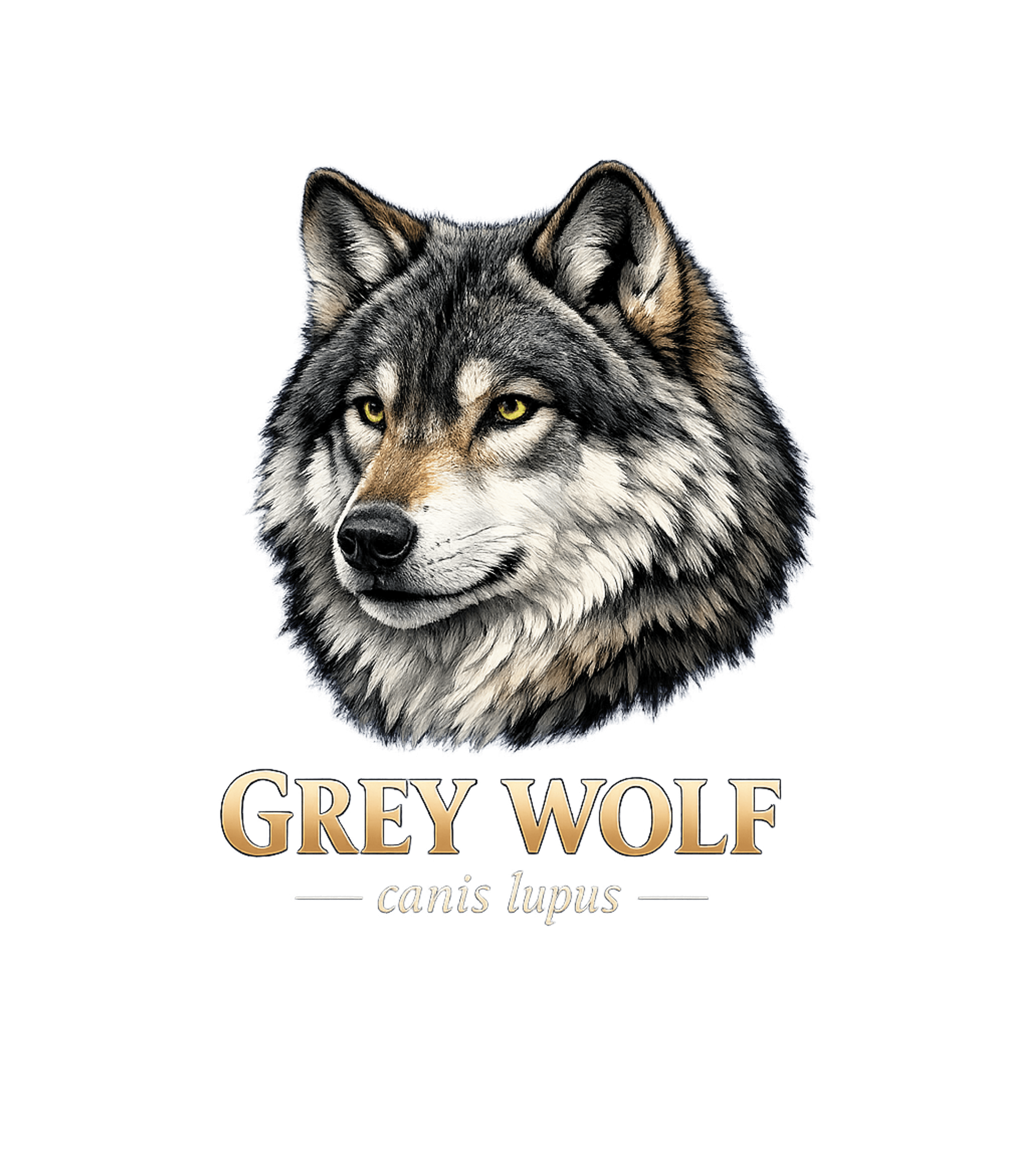 Majestic Grey Wolf Wildlife Premium T-Shirt featuring Showcasing a detailed and majestic grey wolf on a dark backg – designed by Geoff Brown @ SunFrog Majestic Grey Wolf Wildlife Premium T-Shirt featuring Showcasing a detailed and majestic grey wolf on a dark backg – designed by Geoff Brown @ SunFrog