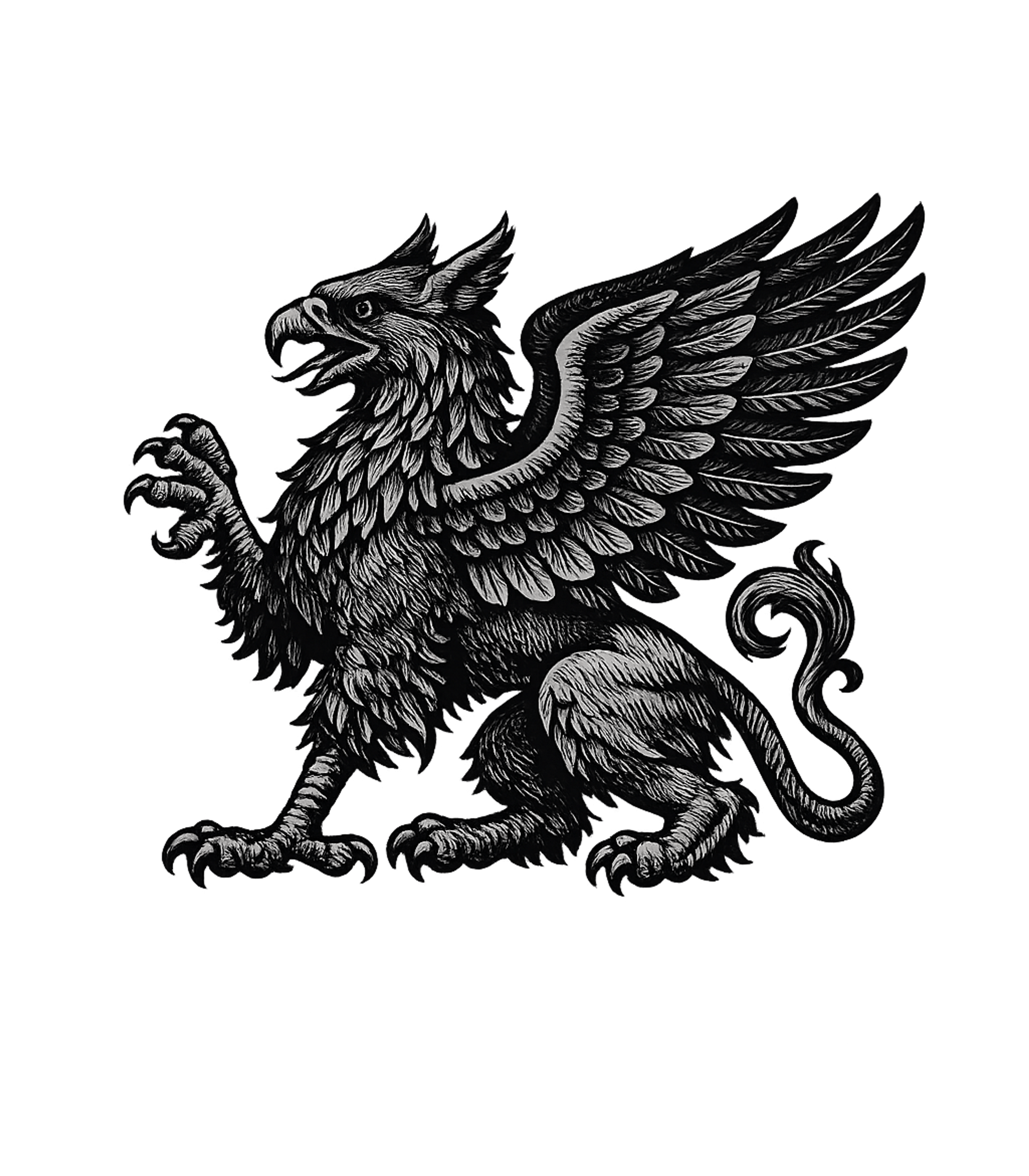 Majestic Griffin Art Wildlife Premium T-Shirt featuring Embrace mythical power with this striking griffin artwork – designed by Geoff Brown @ SunFrog Majestic Griffin Art Wildlife Premium T-Shirt featuring Embrace mythical power with this striking griffin artwork – designed by Geoff Brown @ SunFrog