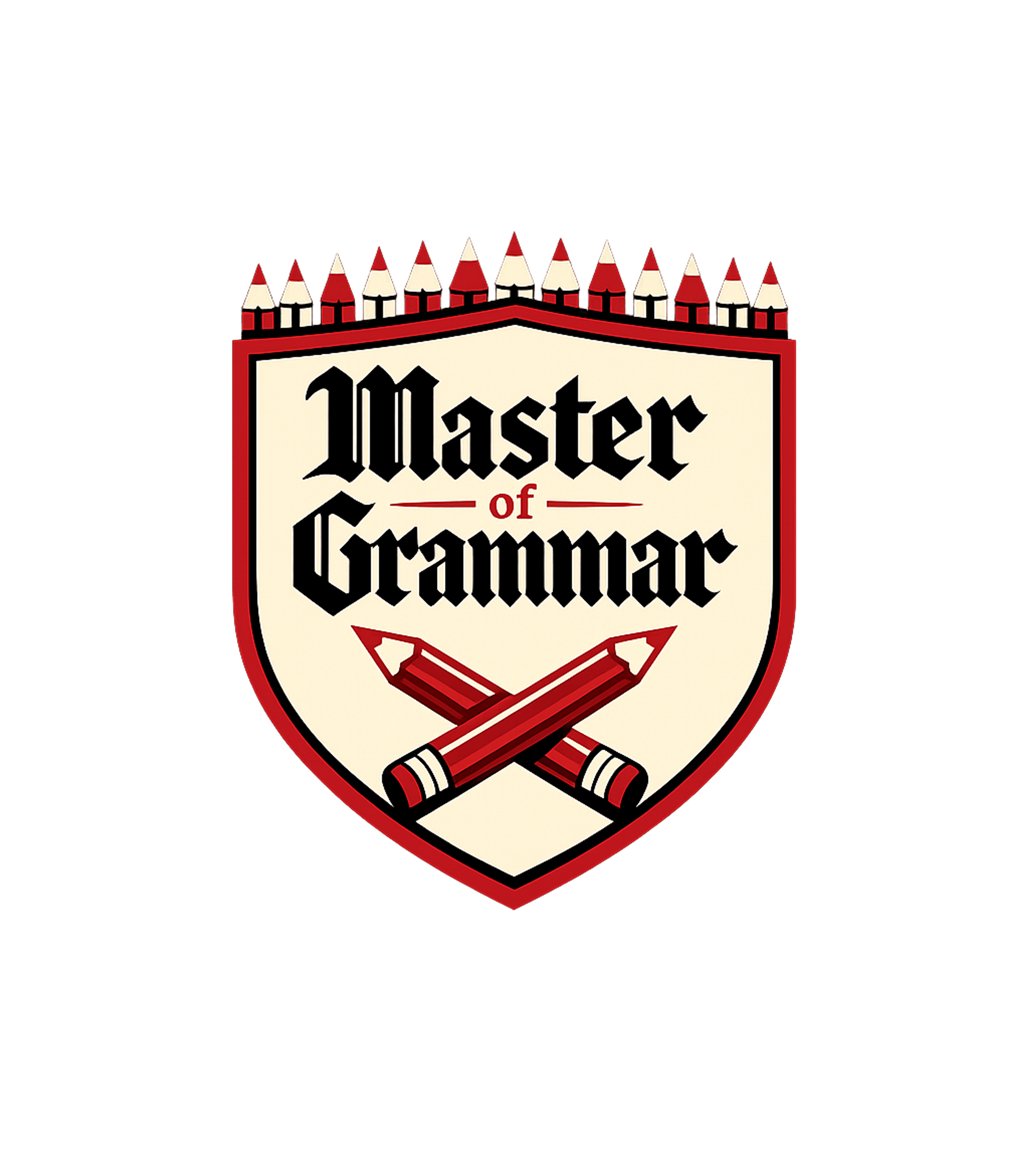 Master of Grammar Crest Teacher Appreciation Hooded Sweatshirt featuring Show your linguistic prowess with this bold 'Master of Gramm – designed by Geoff Brown @ SunFrog Master of Grammar Crest Teacher Appreciation Hooded Sweatshirt featuring Show your linguistic prowess with this bold 'Master of Gramm – designed by Geoff Brown @ SunFrog
