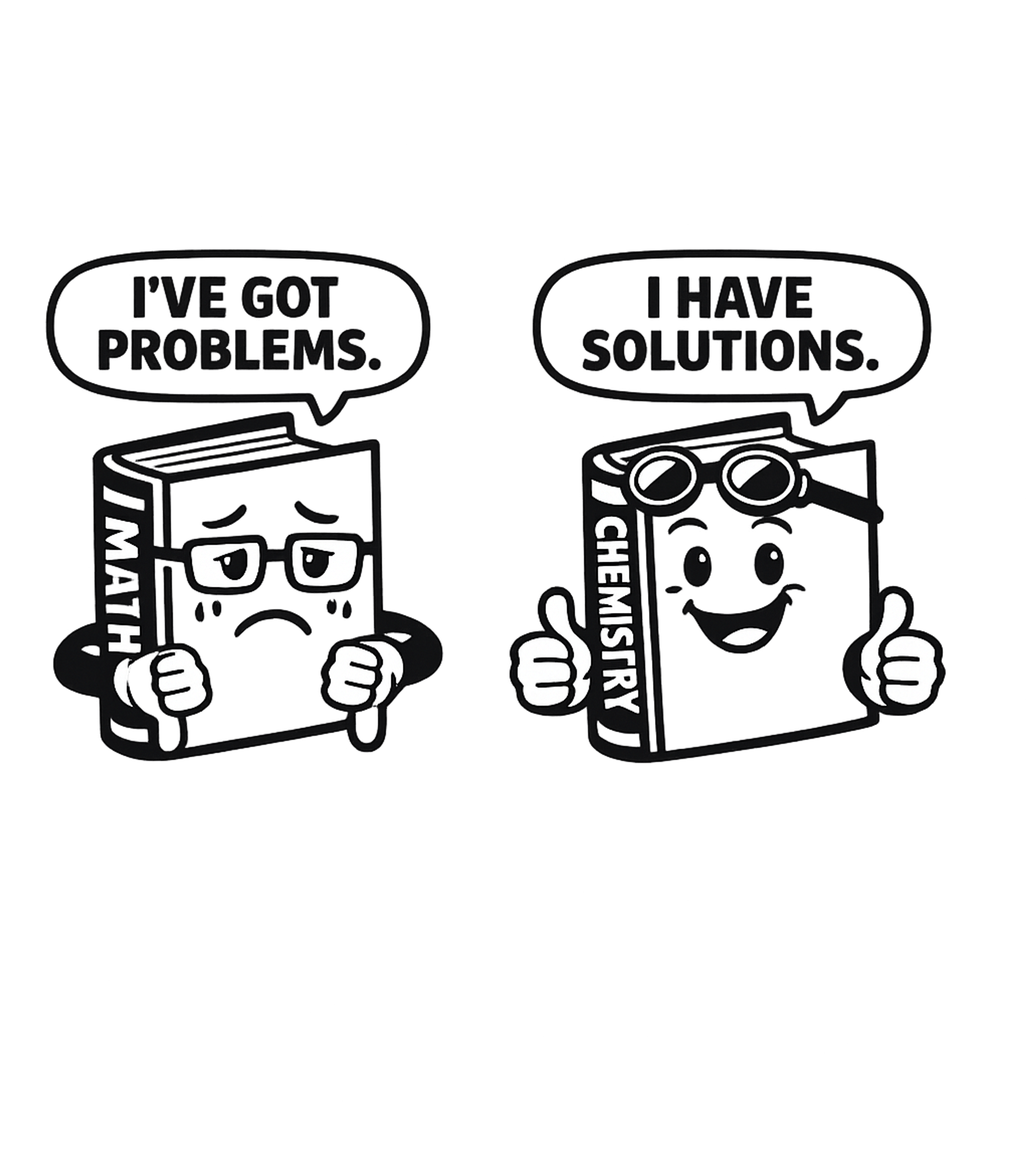 Math Chemistry Problems Solutions Meme Humor Premium T-Shirt featuring Show off your witty side with this clever tee featuring a sa – designed by Geoff Brown @ SunFrog Math Chemistry Problems Solutions Meme Humor Premium T-Shirt featuring Show off your witty side with this clever tee featuring a sa – designed by Geoff Brown @ SunFrog