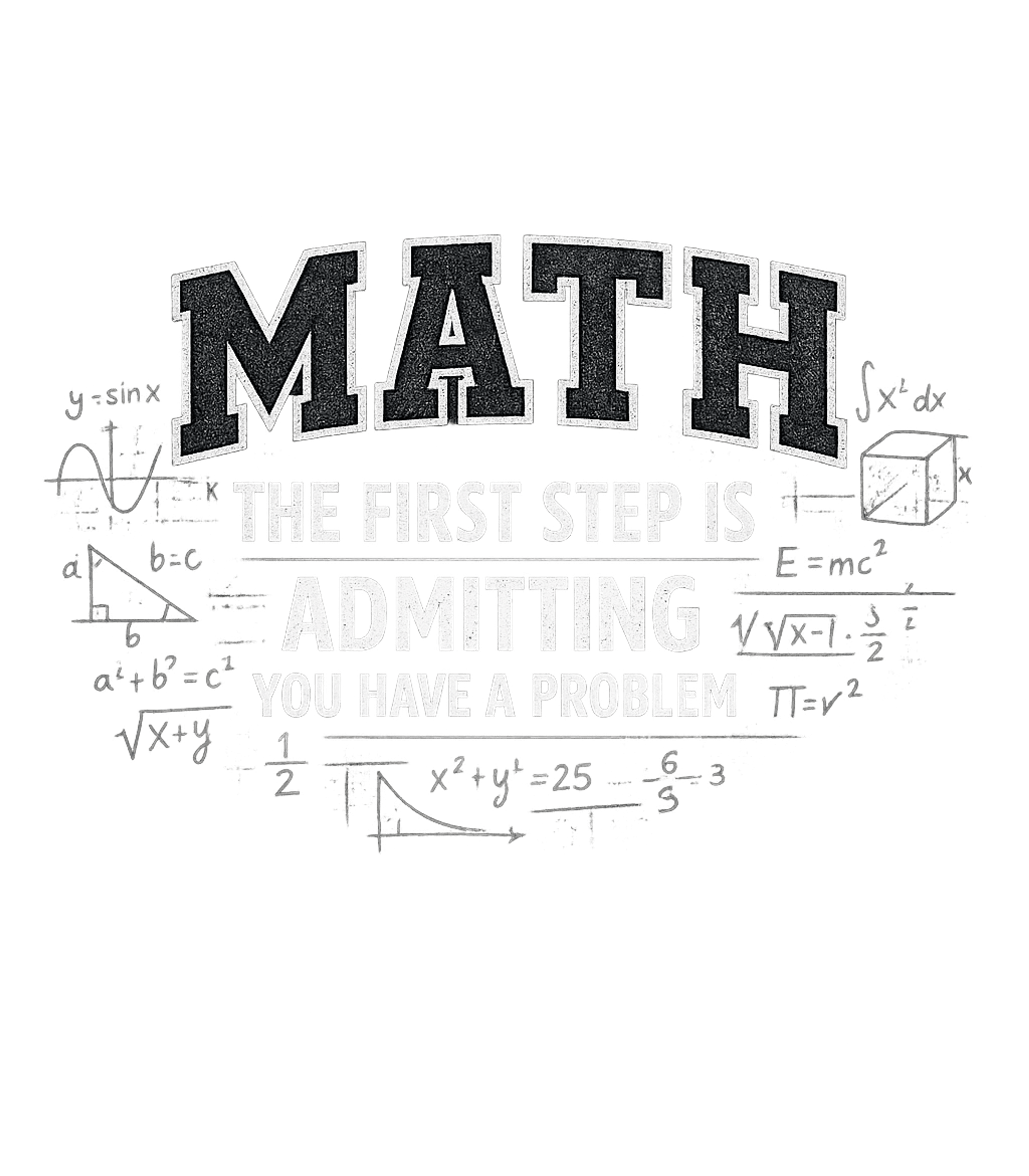 Math Problem Humor Sarcasm Premium T-Shirt featuring This humorous math design features a playful take on the str – designed by Geoff Brown @ SunFrog Math Problem Humor Sarcasm Premium T-Shirt featuring This humorous math design features a playful take on the str – designed by Geoff Brown @ SunFrog