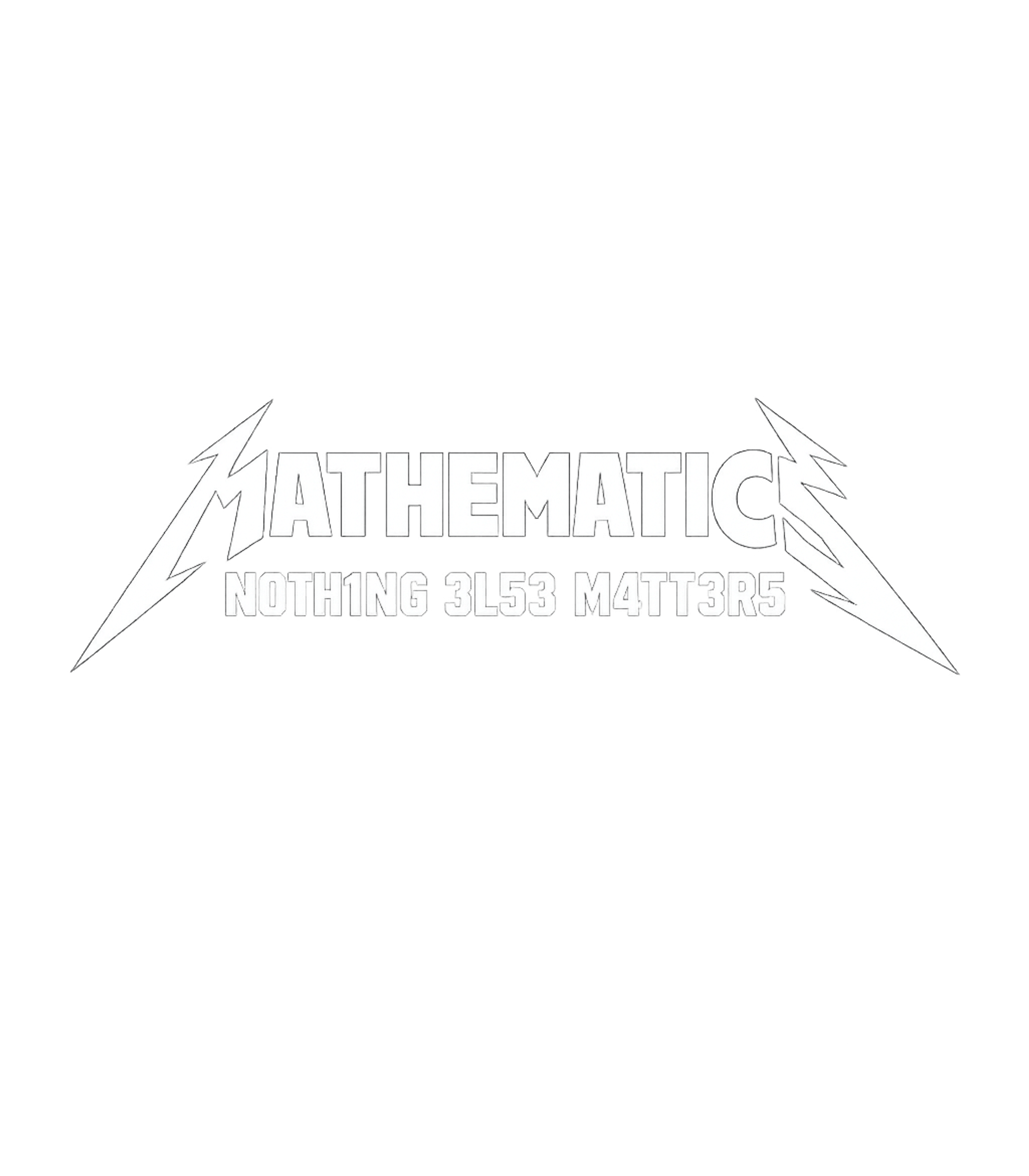 Mathematics Nothing Else Matters Music Hooded Sweatshirt featuring This striking graphic features "MATHEMATICS" in a heavy meta – designed by Geoff Brown @ SunFrog Mathematics Nothing Else Matters Music Hooded Sweatshirt featuring This striking graphic features "MATHEMATICS" in a heavy meta – designed by Geoff Brown @ SunFrog
