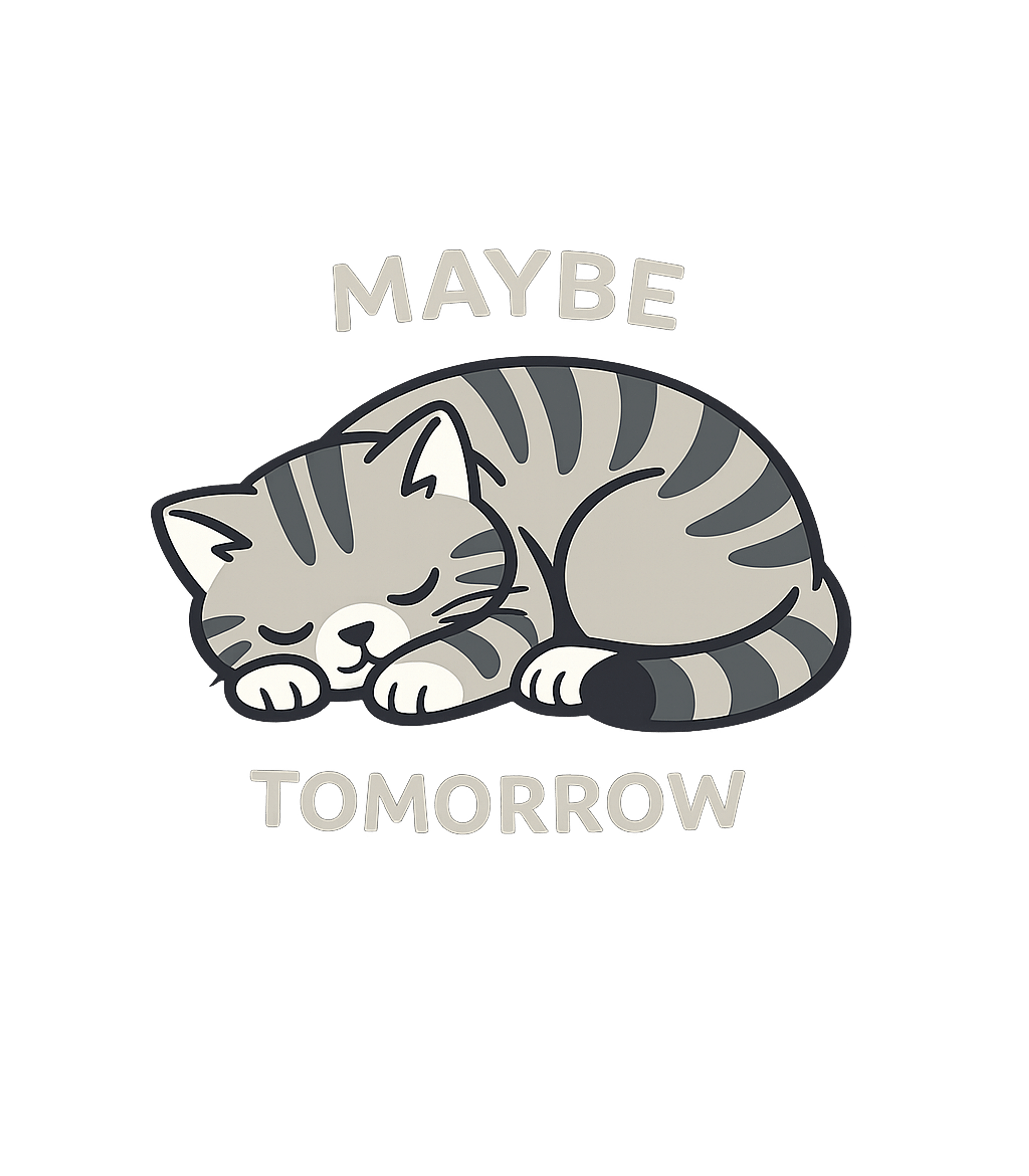 Maybe Tomorrow Cat Nap Cats Crewneck Sweatshirt featuring Embrace your inner sleepy cat with this cute design – designed by Geoff Brown @ SunFrog Maybe Tomorrow Cat Nap Cats Crewneck Sweatshirt featuring Embrace your inner sleepy cat with this cute design – designed by Geoff Brown @ SunFrog