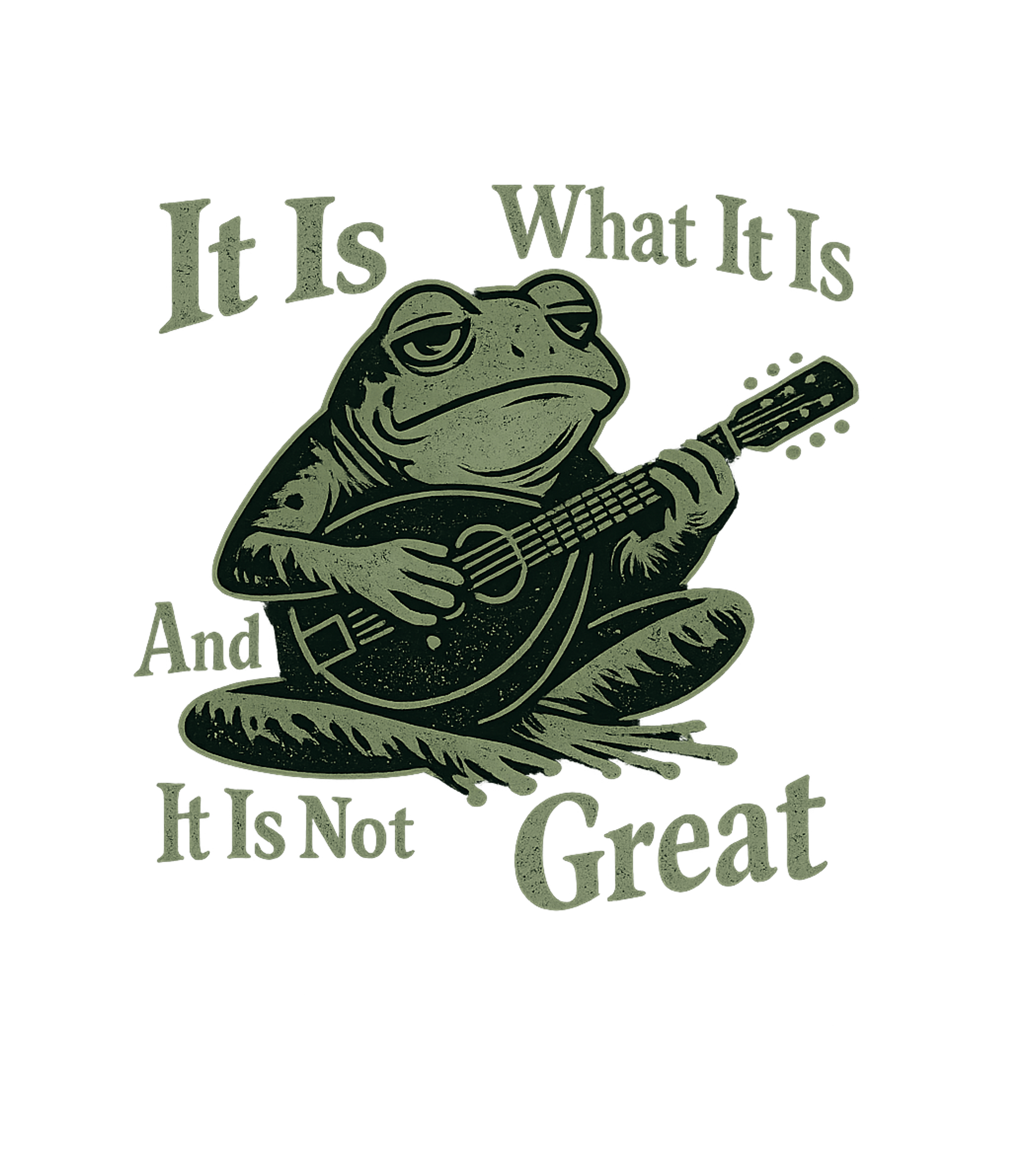 Melancholy Frog Mandolin Sarcasm Premium T-Shirt featuring This vintage-style graphic features a melancholic frog playi – designed by Geoff Brown @ SunFrog Melancholy Frog Mandolin Sarcasm Premium T-Shirt featuring This vintage-style graphic features a melancholic frog playi – designed by Geoff Brown @ SunFrog