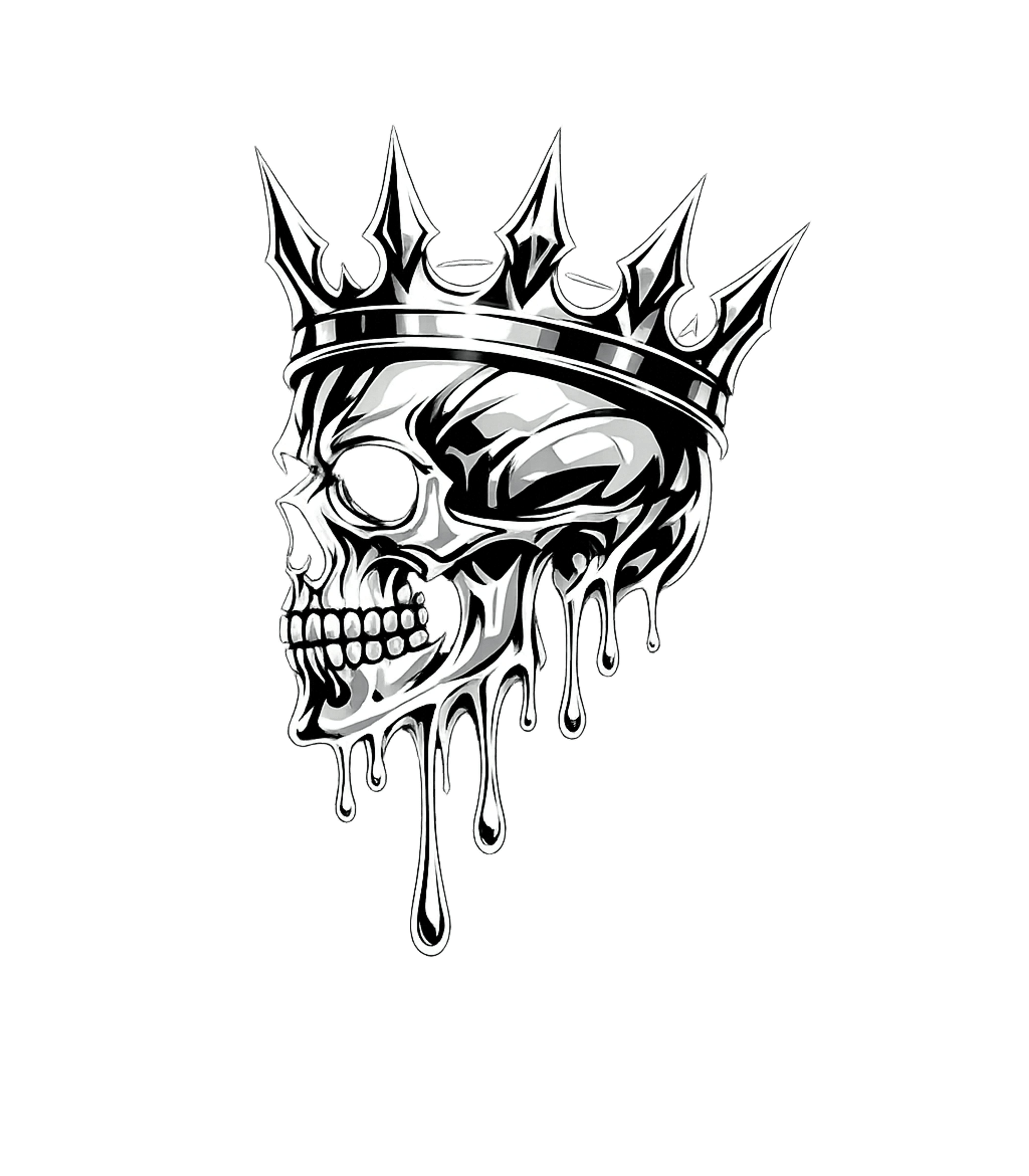 Melting Skull King Music Premium T-Shirt featuring Embrace a bold, edgy style with this graphic featuring a reg – designed by Geoff Brown @ SunFrog Melting Skull King Music Premium T-Shirt featuring Embrace a bold, edgy style with this graphic featuring a reg – designed by Geoff Brown @ SunFrog