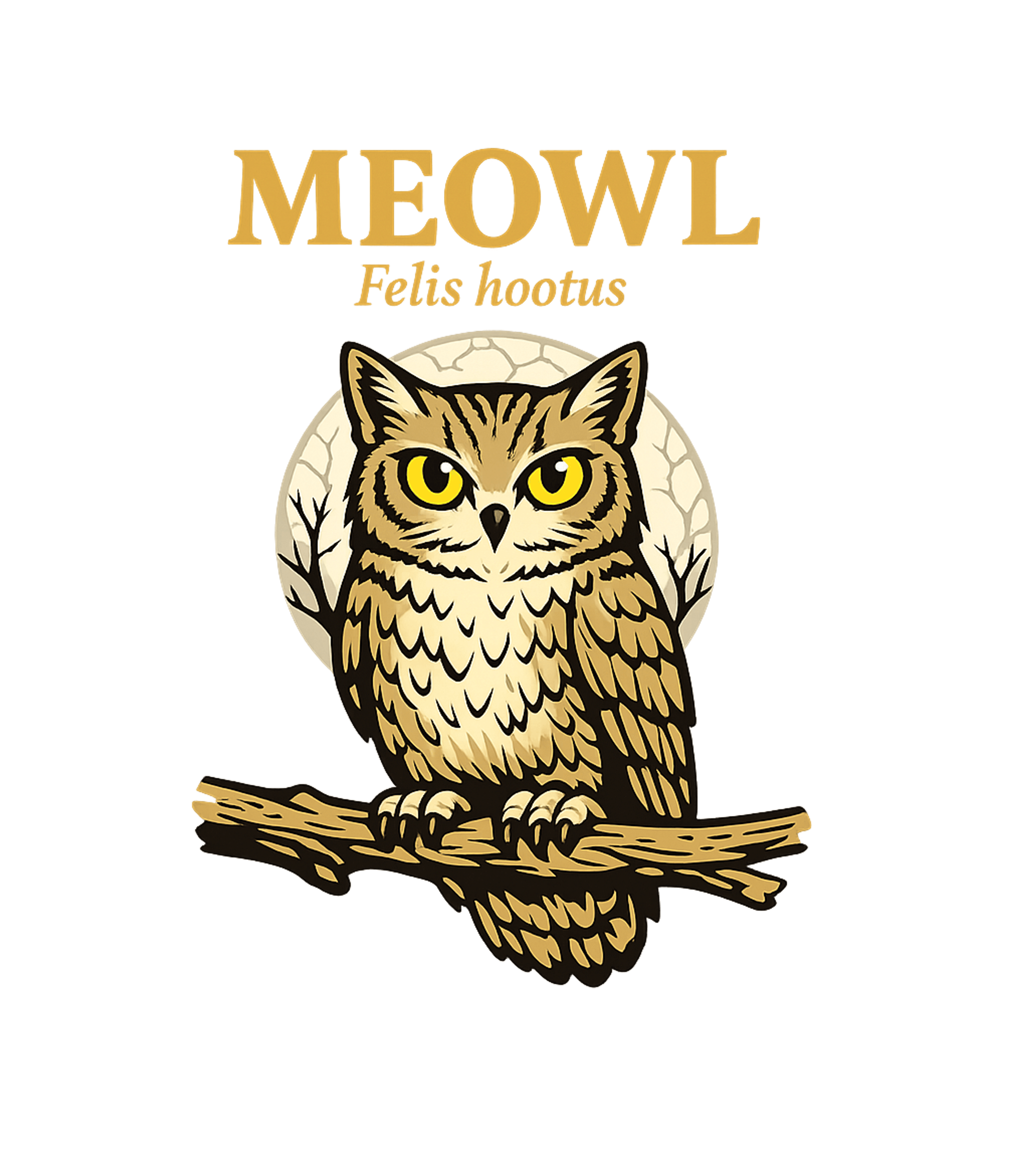 Meowl Felis Hootus Owl Dad Jokes Crewneck Sweatshirt featuring Show off your love for quirky animals with this funny 'Meowl – designed by Geoff Brown @ SunFrog Meowl Felis Hootus Owl Dad Jokes Crewneck Sweatshirt featuring Show off your love for quirky animals with this funny 'Meowl – designed by Geoff Brown @ SunFrog