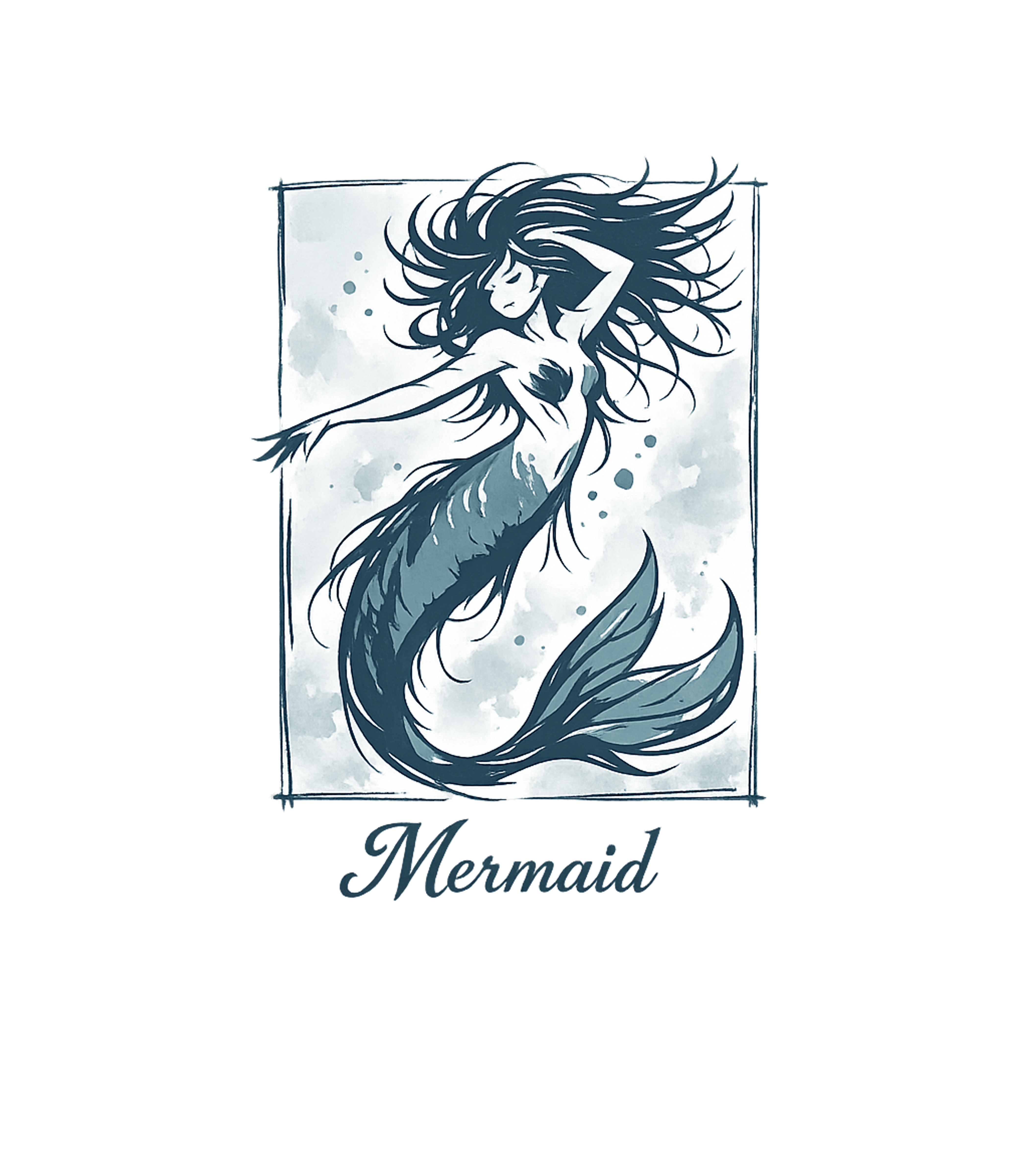 Mermaid Creature Art Wildlife Premium T-Shirt featuring Embrace the allure of the ocean with this enchanting mermaid – designed by Geoff Brown @ SunFrog Mermaid Creature Art Wildlife Premium T-Shirt featuring Embrace the allure of the ocean with this enchanting mermaid – designed by Geoff Brown @ SunFrog
