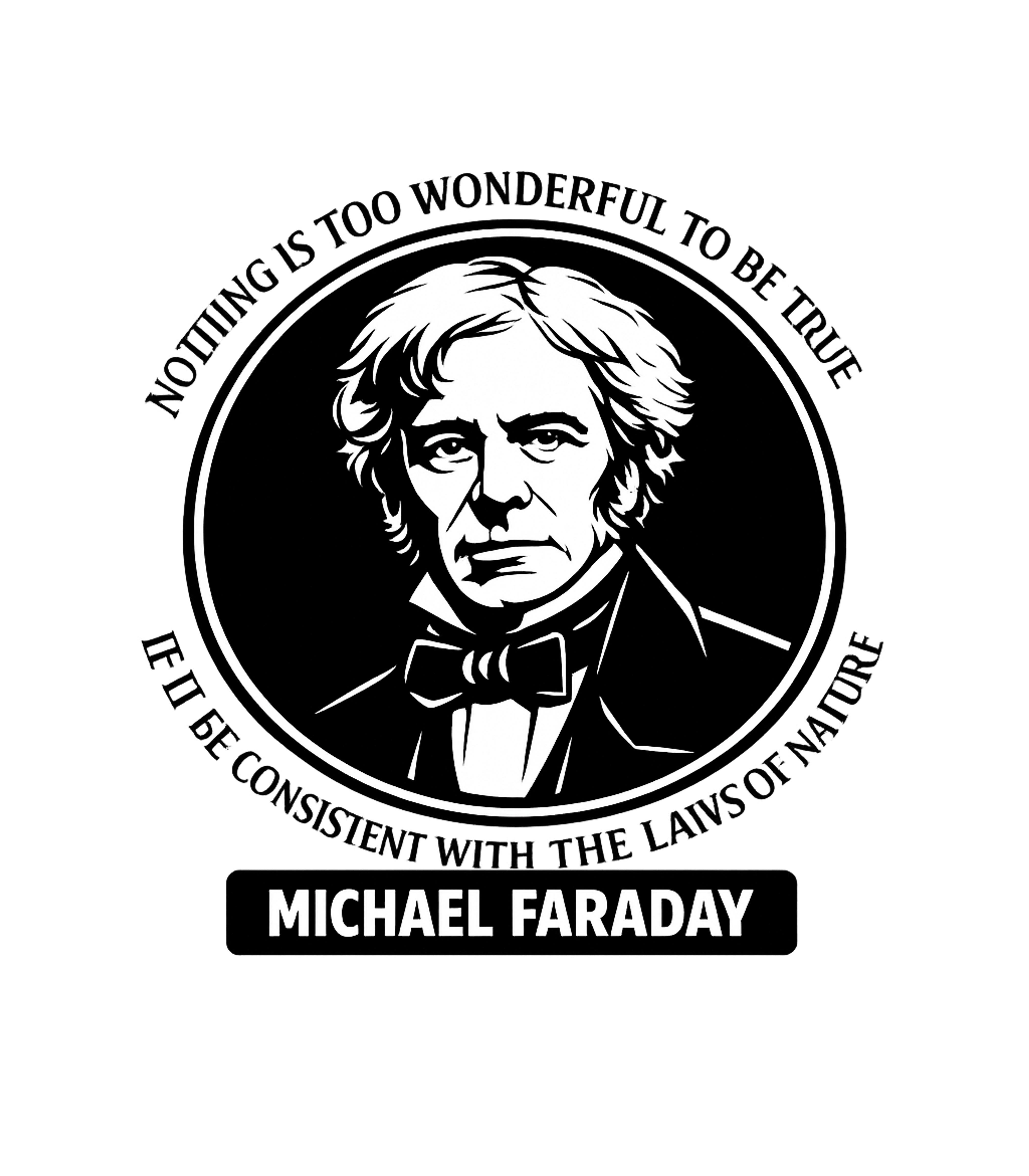Michael Faraday Scientist Quote Electrician Premium T-Shirt featuring Celebrate the legacy of Michael Faraday, a foundational figu – designed by Geoff Brown @ SunFrog Michael Faraday Scientist Quote Electrician Premium T-Shirt featuring Celebrate the legacy of Michael Faraday, a foundational figu – designed by Geoff Brown @ SunFrog