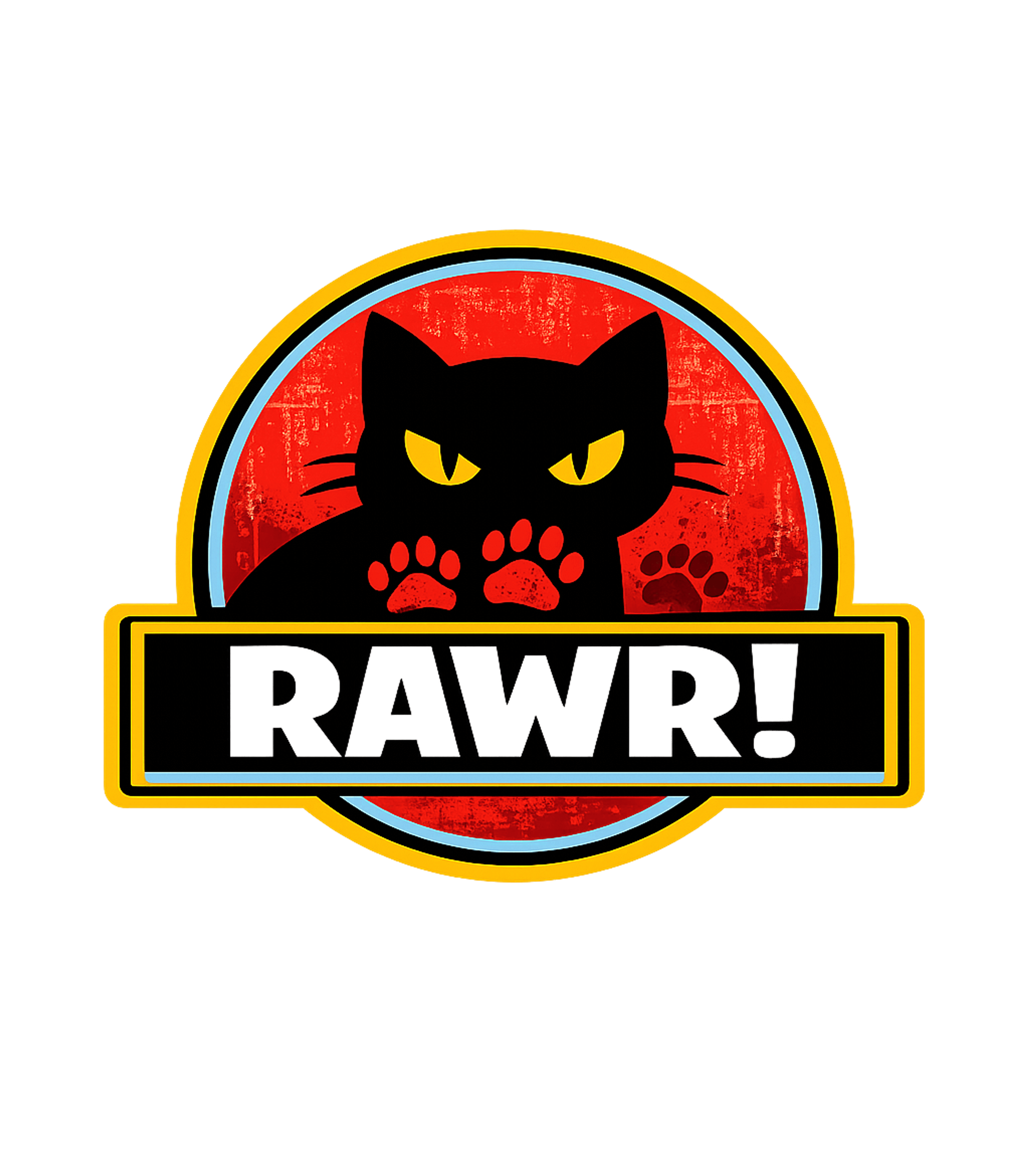 Mischievous Cat Paw Prints Cats Premium T-Shirt featuring This playful artwork features a stylized black cat with glow – designed by Geoff Brown @ SunFrog Mischievous Cat Paw Prints Cats Premium T-Shirt featuring This playful artwork features a stylized black cat with glow – designed by Geoff Brown @ SunFrog