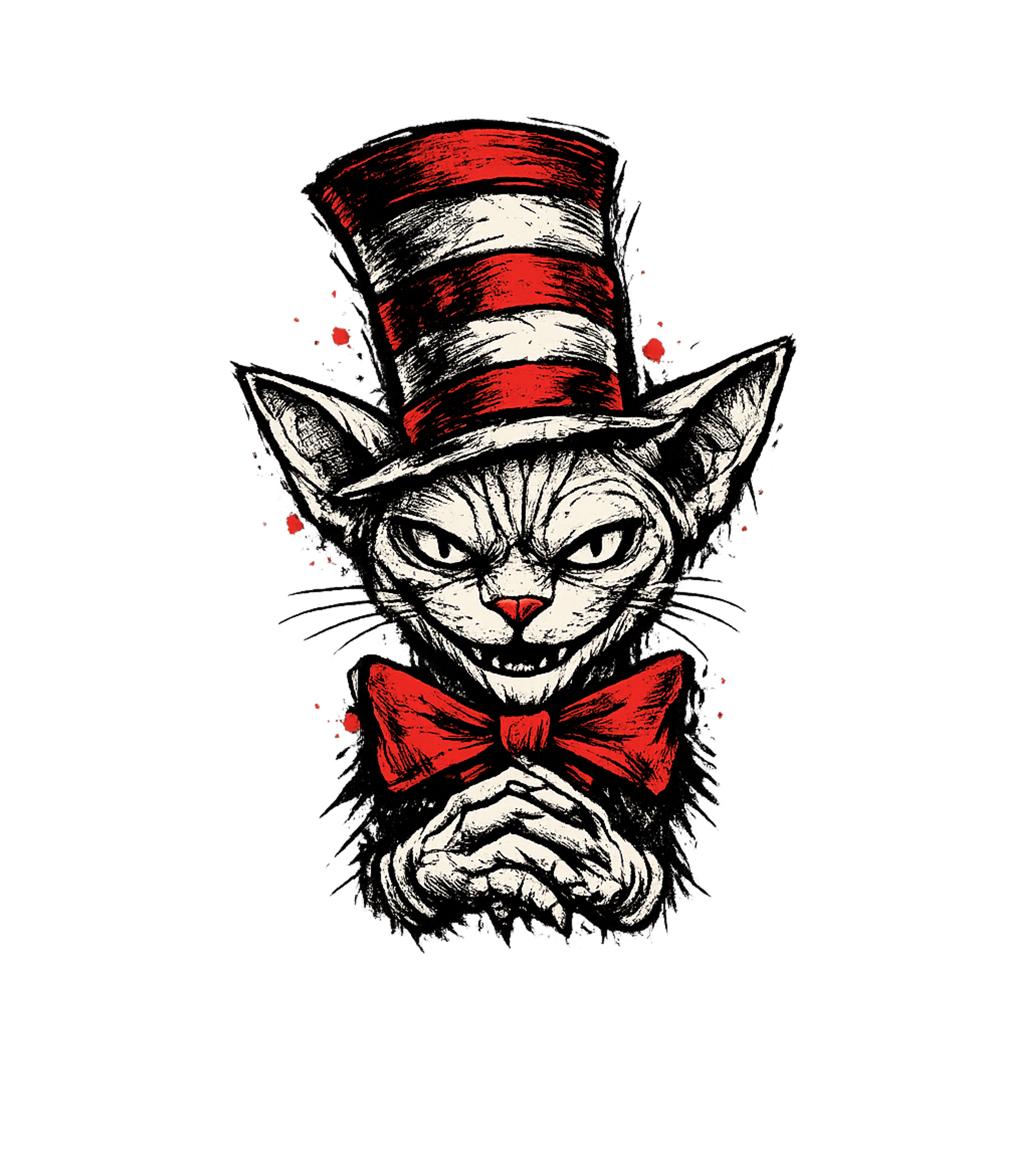 Mischievous Hat Cat Cats Hooded Sweatshirt featuring This striking graphic features an edgy Sphynx cat in a red a – designed by Geoff Brown @ SunFrog Mischievous Hat Cat Cats Hooded Sweatshirt featuring This striking graphic features an edgy Sphynx cat in a red a – designed by Geoff Brown @ SunFrog