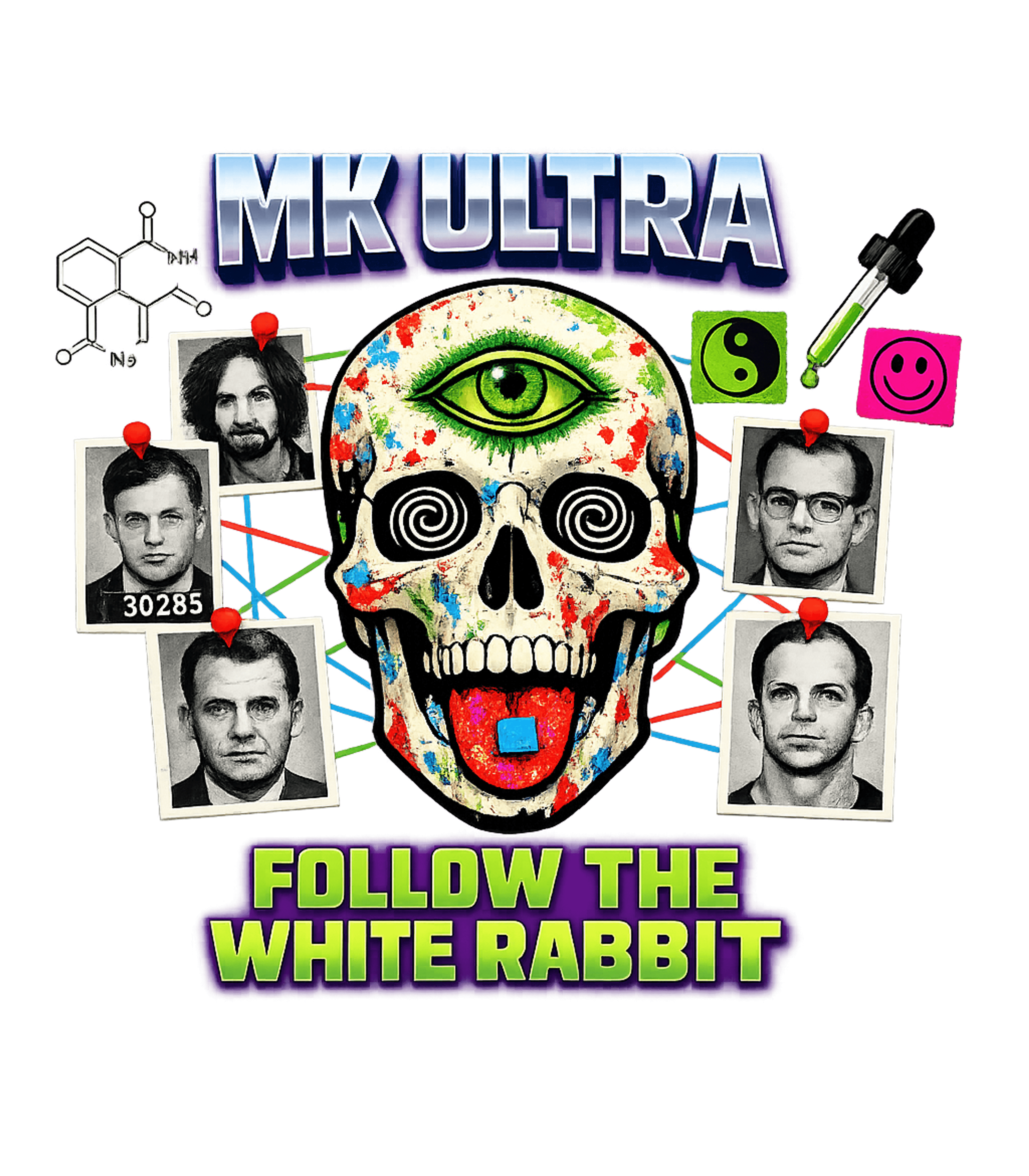 MK Ultra White Rabbit Meme Humor Premium T-Shirt featuring Delve into the enigmatic world of conspiracy with this vivid – designed by Geoff Brown @ SunFrog MK Ultra White Rabbit Meme Humor Premium T-Shirt featuring Delve into the enigmatic world of conspiracy with this vivid – designed by Geoff Brown @ SunFrog