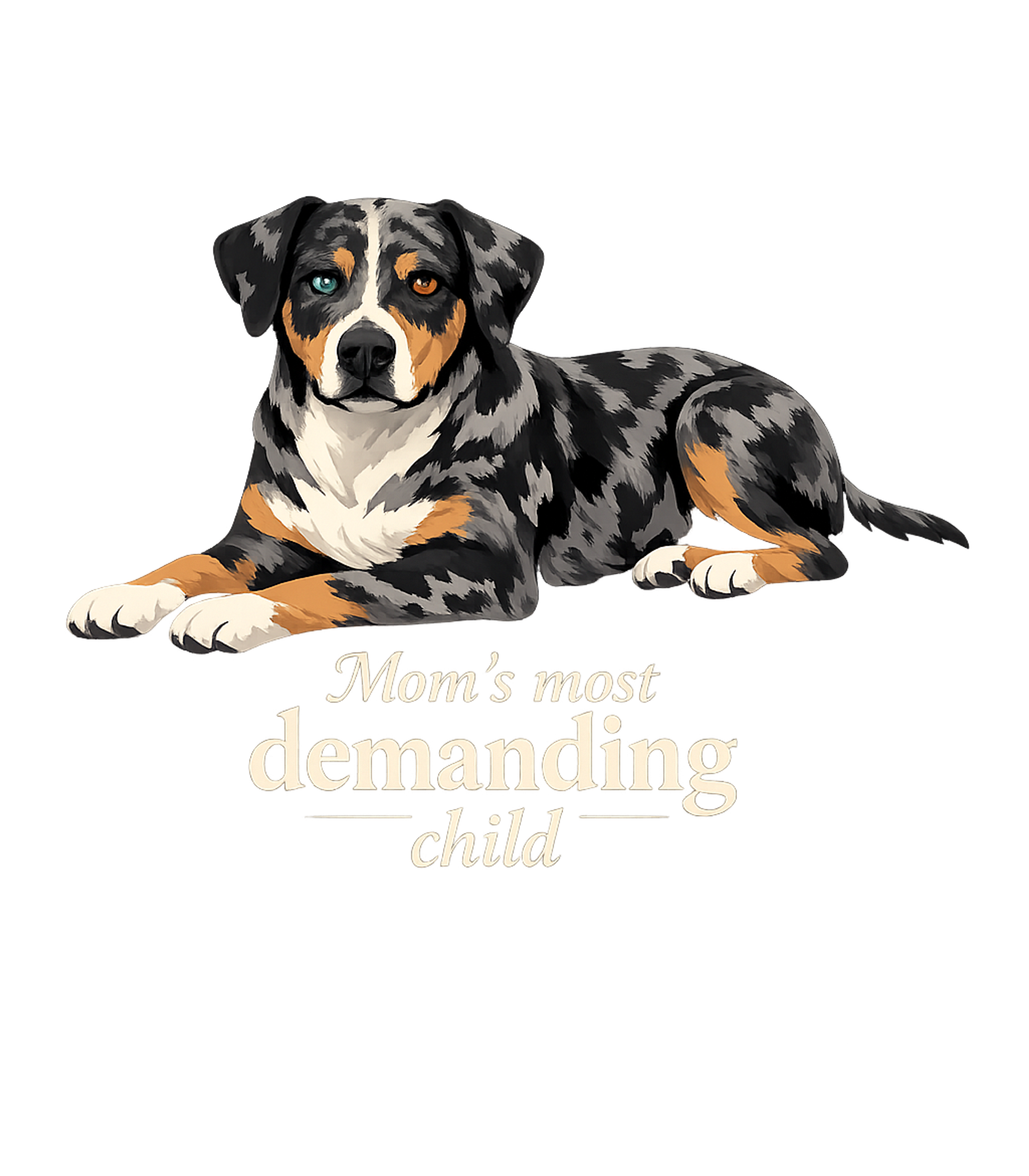 Mom's Demanding Dog Child Moms Premium T-Shirt featuring Celebrate your furry companion with this charming graphic fe – designed by Geoff Brown @ SunFrog Mom's Demanding Dog Child Moms Premium T-Shirt featuring Celebrate your furry companion with this charming graphic fe – designed by Geoff Brown @ SunFrog