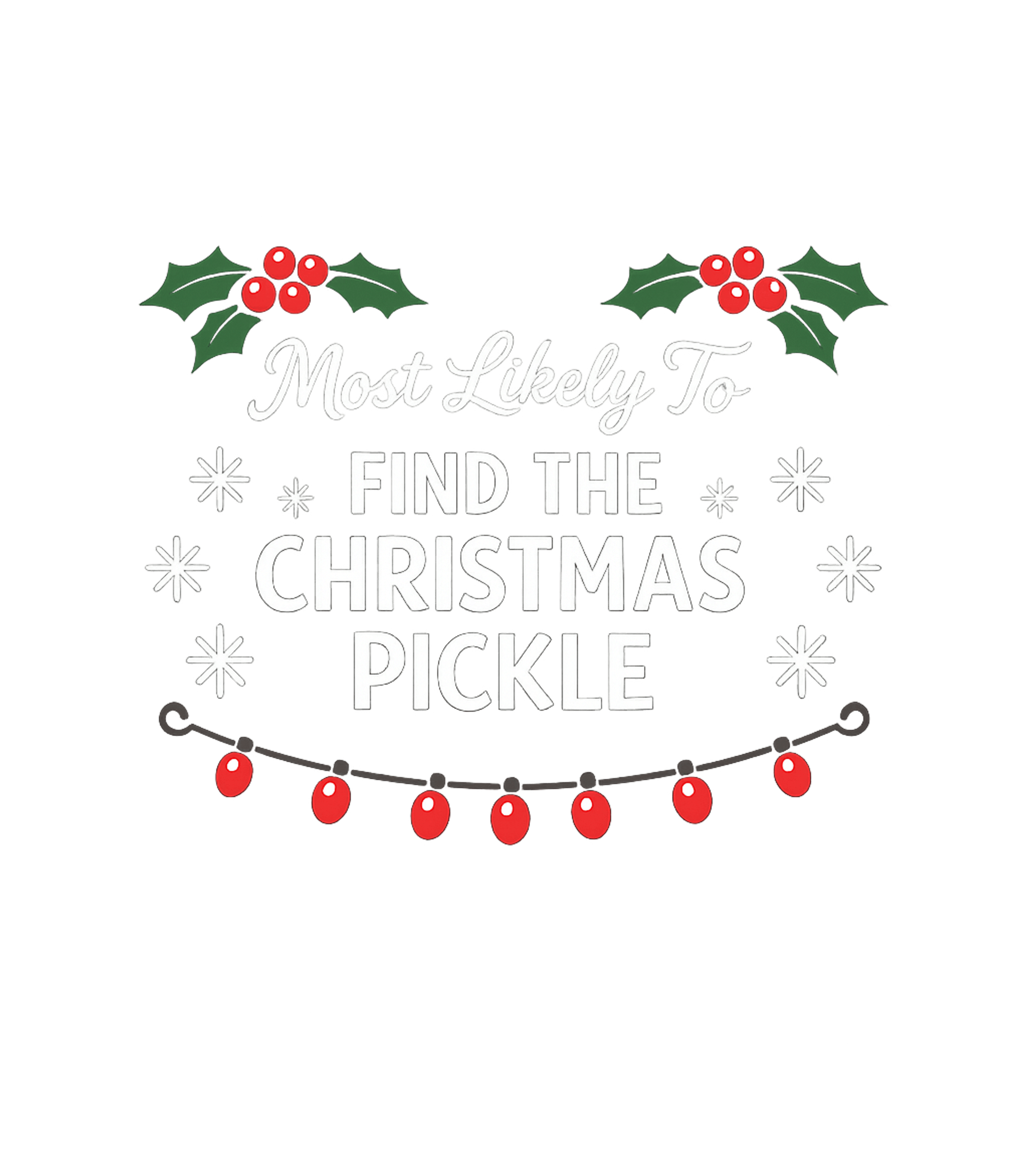 Most Likely Christmas Pickle Meme Humor Crewneck Sweatshirt featuring Celebrate a fun holiday tradition with this festive design – designed by Geoff Brown @ SunFrog Most Likely Christmas Pickle Meme Humor Crewneck Sweatshirt featuring Celebrate a fun holiday tradition with this festive design – designed by Geoff Brown @ SunFrog