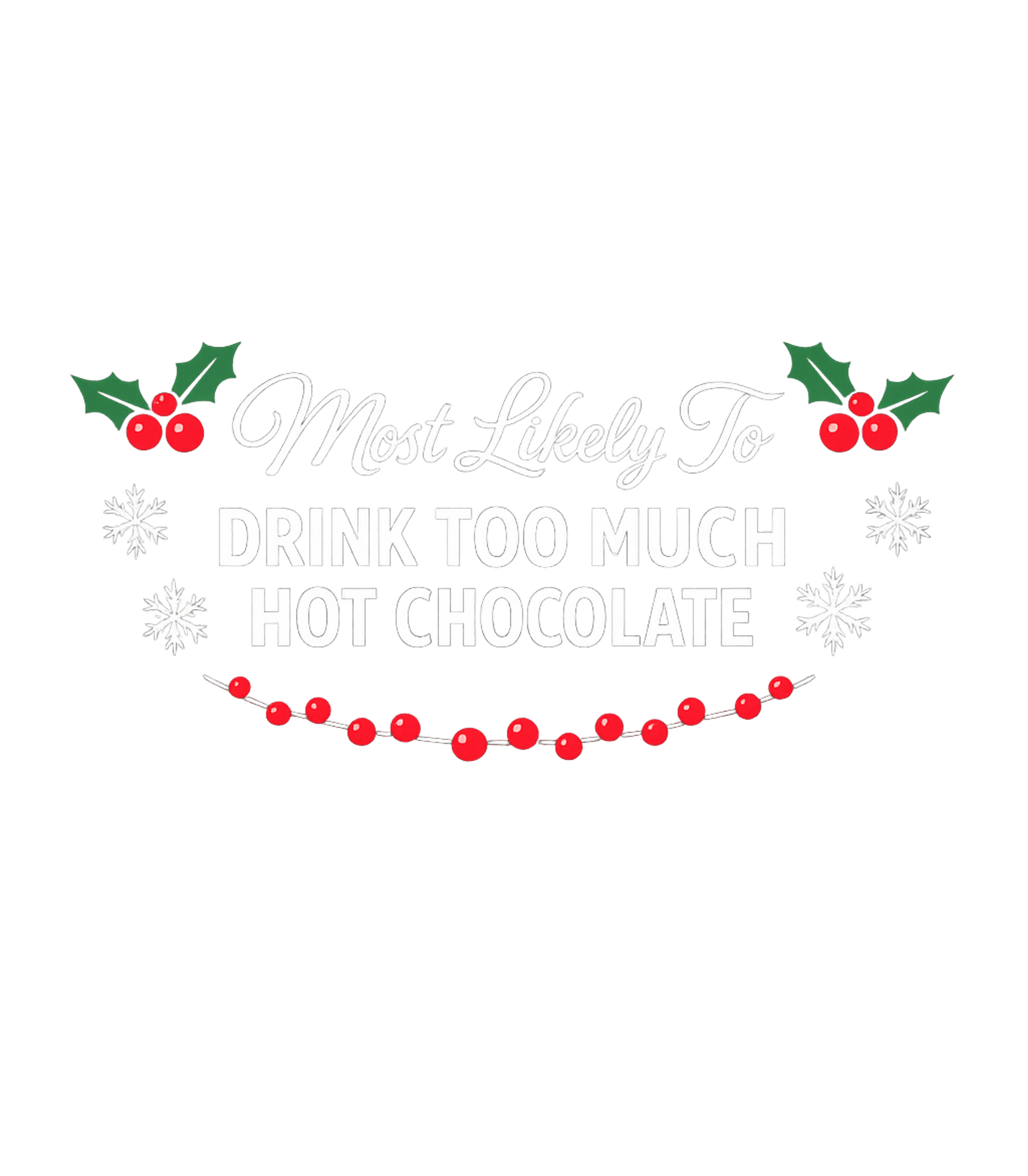 Most Likely Hot Chocolate Meme Humor Premium T-Shirt featuring This festive design captures the cozy and fun spirit of holi – designed by Geoff Brown @ SunFrog Most Likely Hot Chocolate Meme Humor Premium T-Shirt featuring This festive design captures the cozy and fun spirit of holi – designed by Geoff Brown @ SunFrog