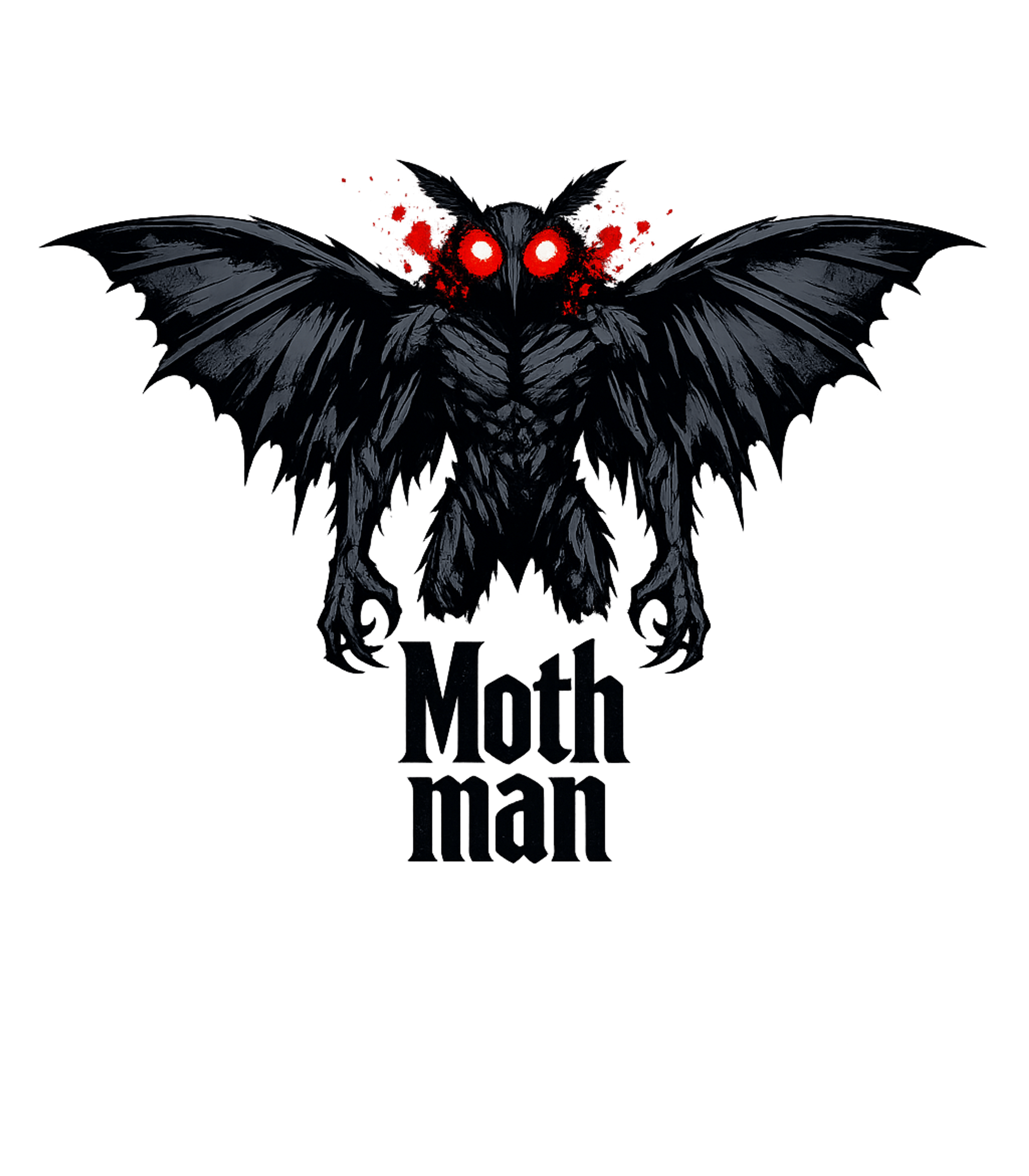 Mothman Cryptid Lore Wildlife Crewneck Sweatshirt featuring Embrace the mystery with this dark graphic featuring the leg – designed by Geoff Brown @ SunFrog Mothman Cryptid Lore Wildlife Crewneck Sweatshirt featuring Embrace the mystery with this dark graphic featuring the leg – designed by Geoff Brown @ SunFrog