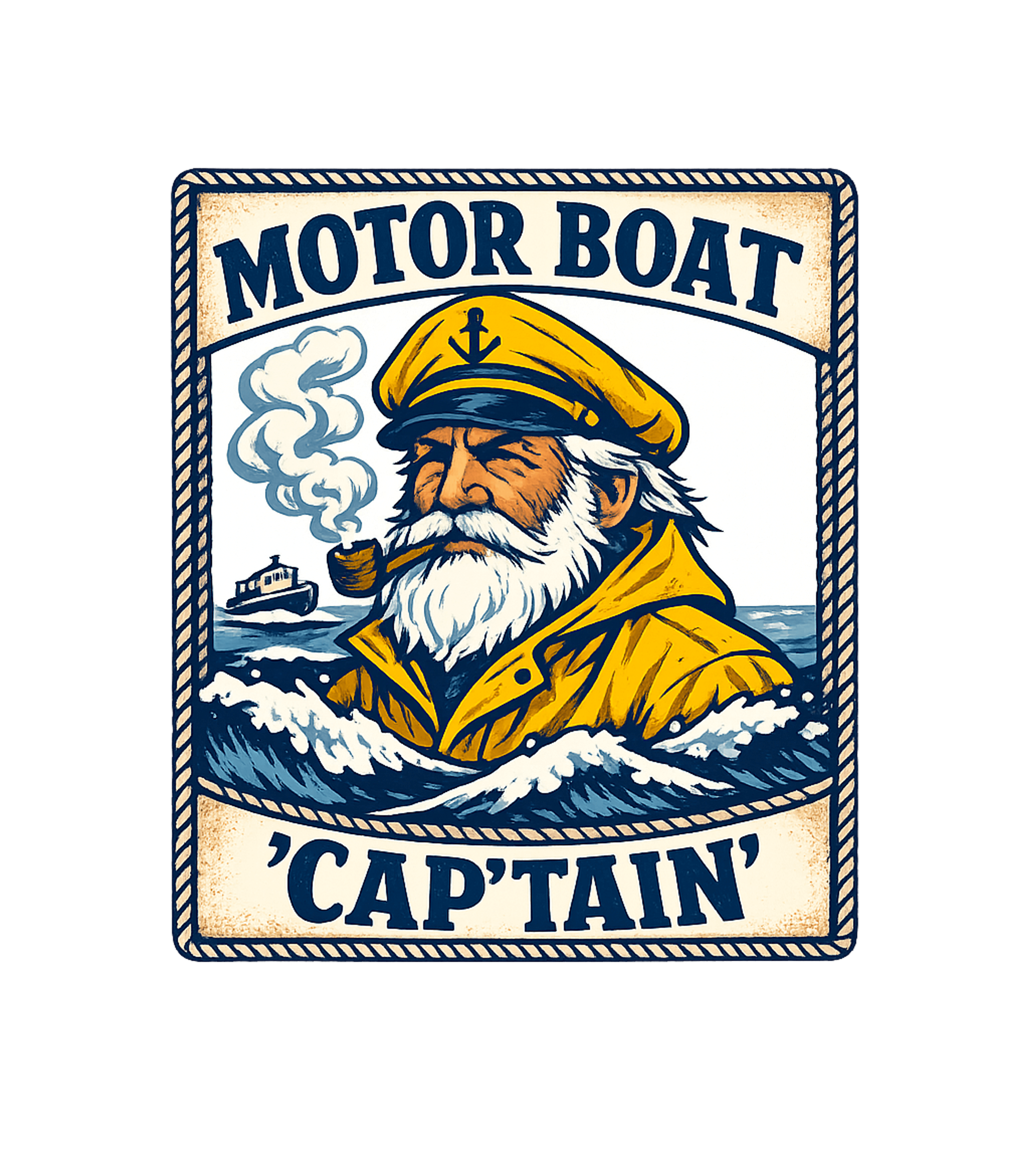 Motor Boat Cap'tain Printed Men's T-shirt Graphic Premium T-Shirt featuring Generated via Design Mixer – designed by Geoff Brown @ SunFrog Motor Boat Cap'tain Printed Men's T-shirt Graphic Premium T-Shirt featuring Generated via Design Mixer – designed by Geoff Brown @ SunFrog